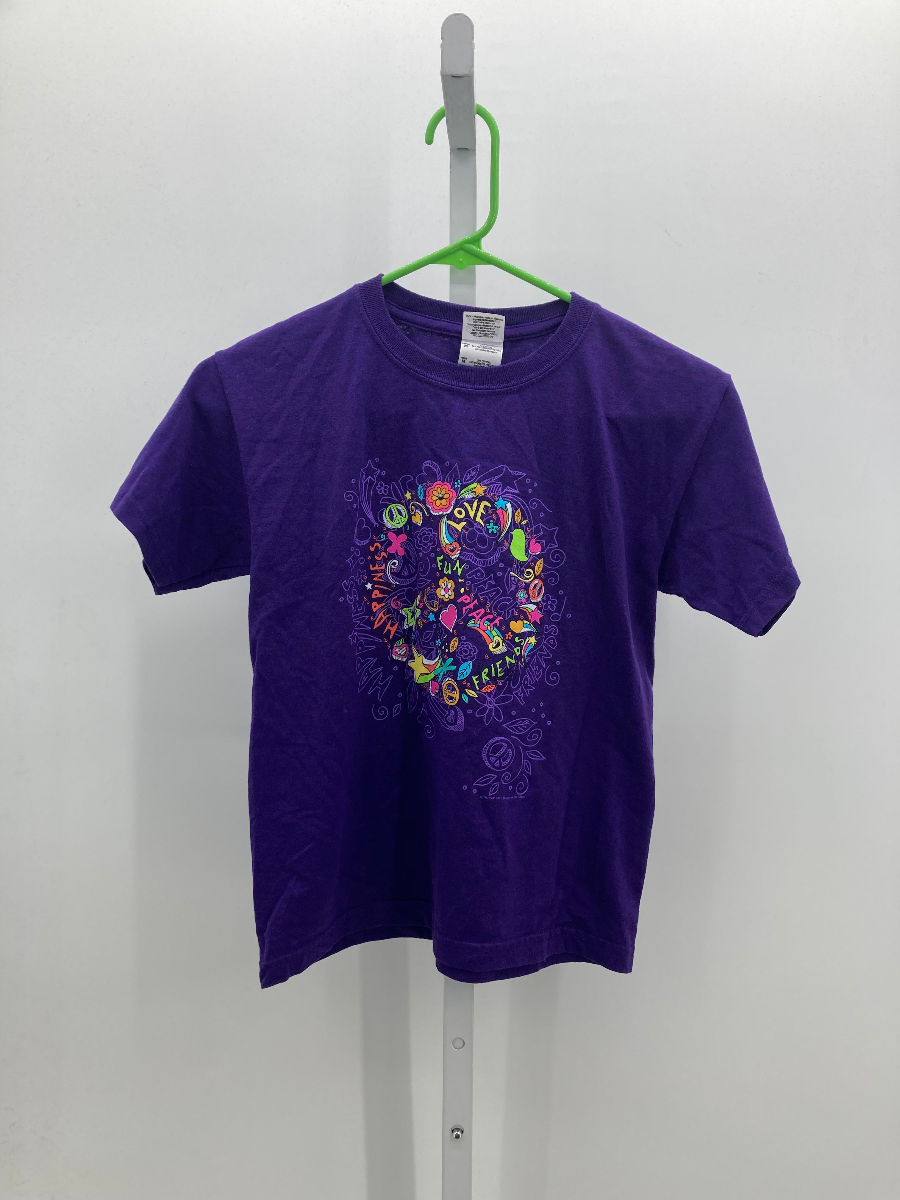 Gildan Size 8-10 Girls Short Sleeve Shirt