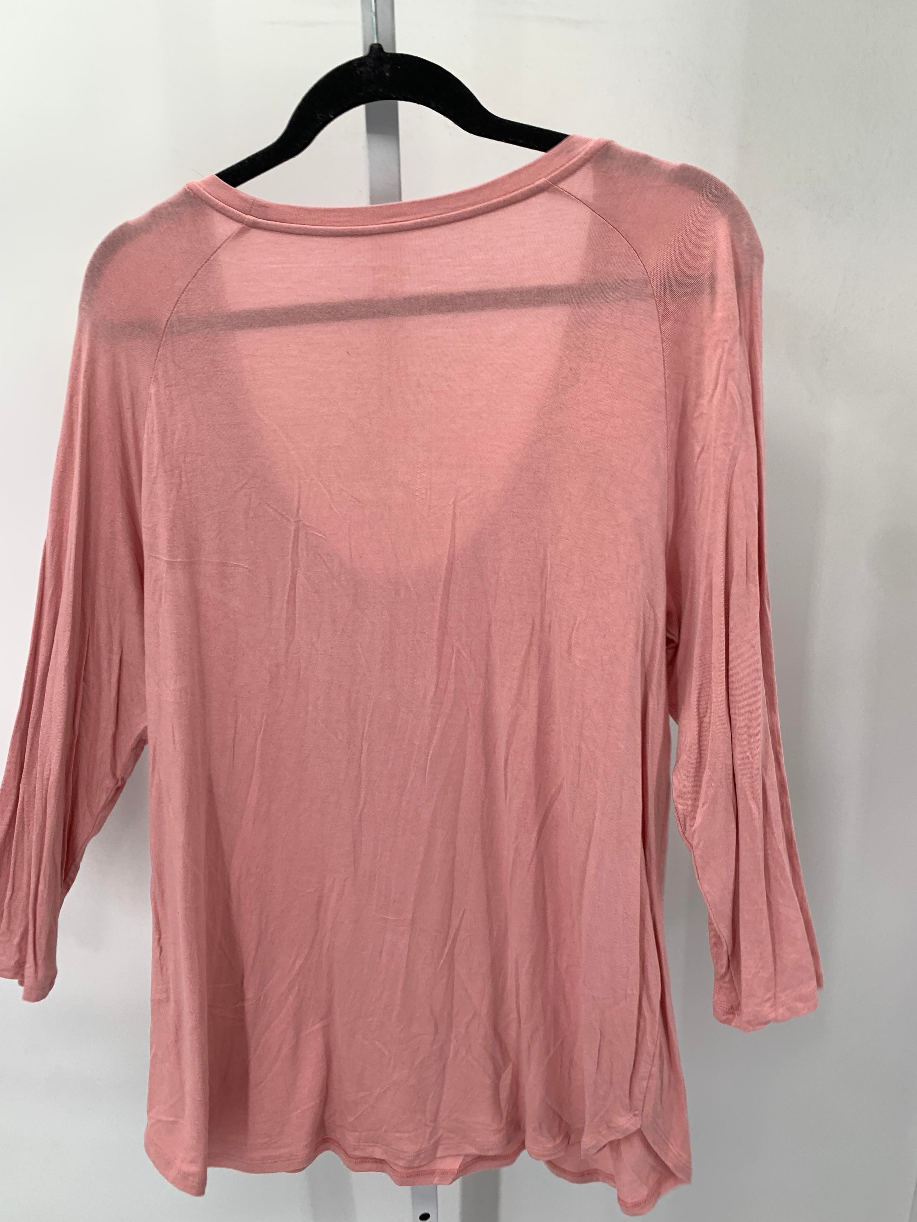 A.N.A. Size Extra Large Misses 3/4 Sleeve Shirt