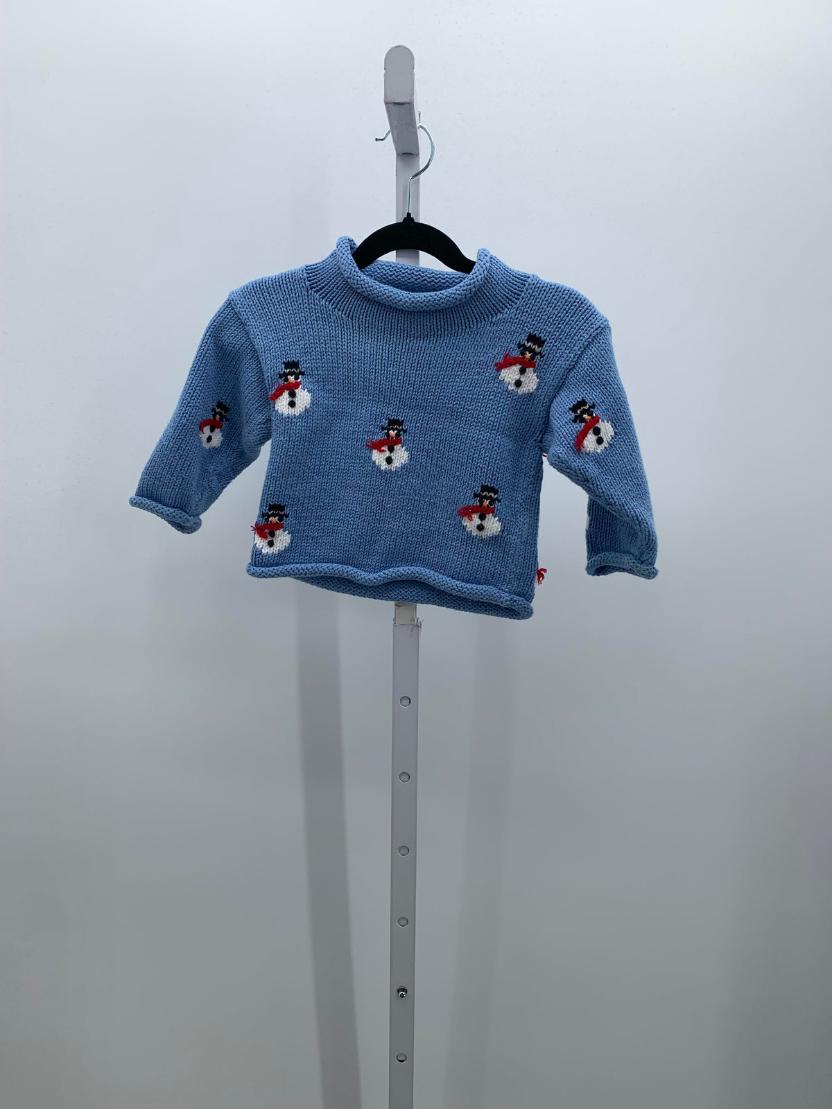 LONG SLV SWEATER SNOW MEN.