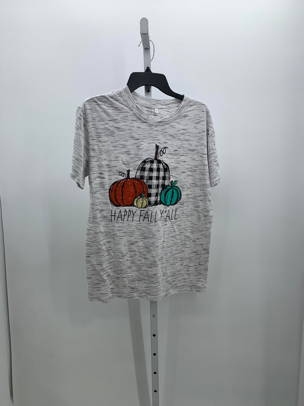 SHORT SLV SHIRT HAPPY FALL Y'ALL.