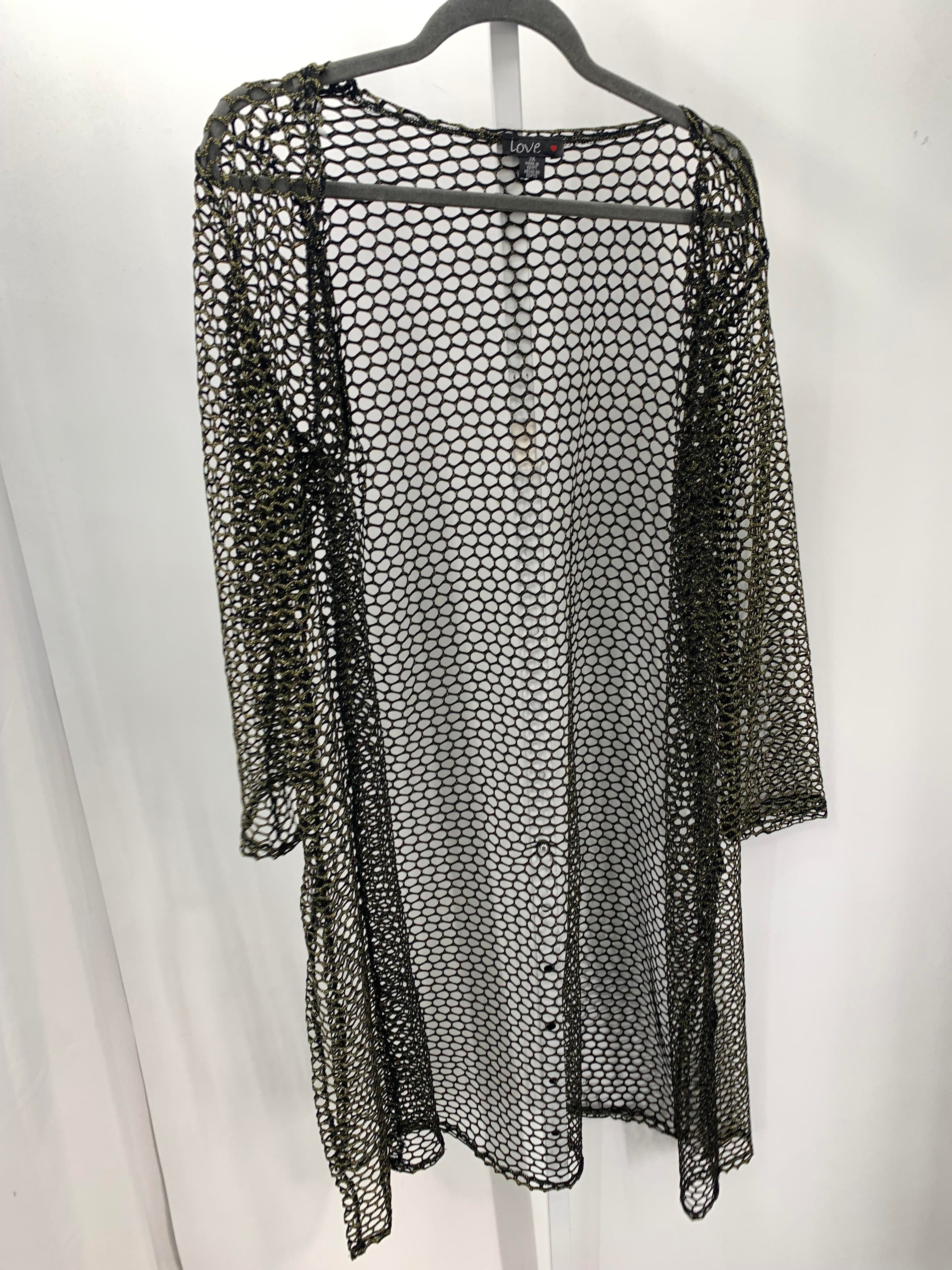 LOVE Size 3X Womens Cardigan