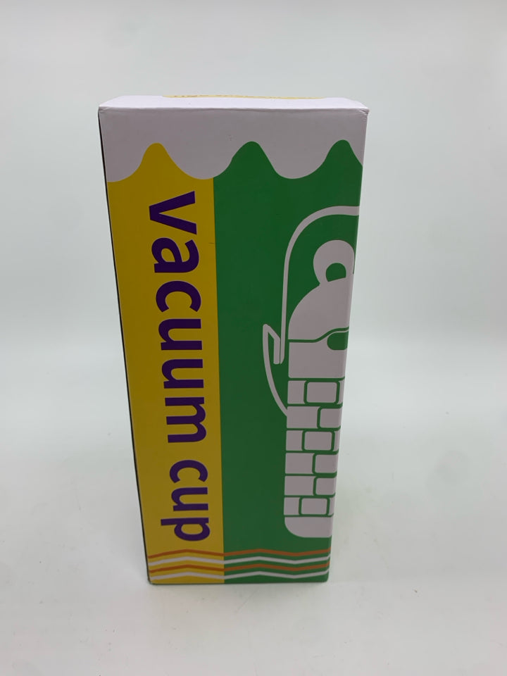 NIB NUMBER THEMED VACUUM CUP.