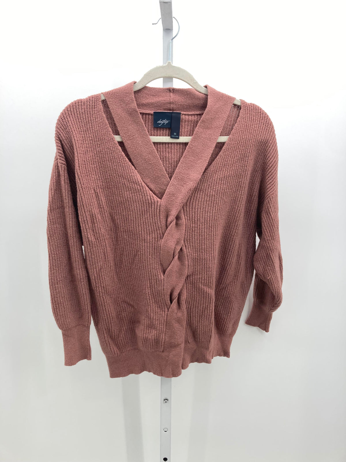Day Trip Size Medium Misses Long Slv Sweater