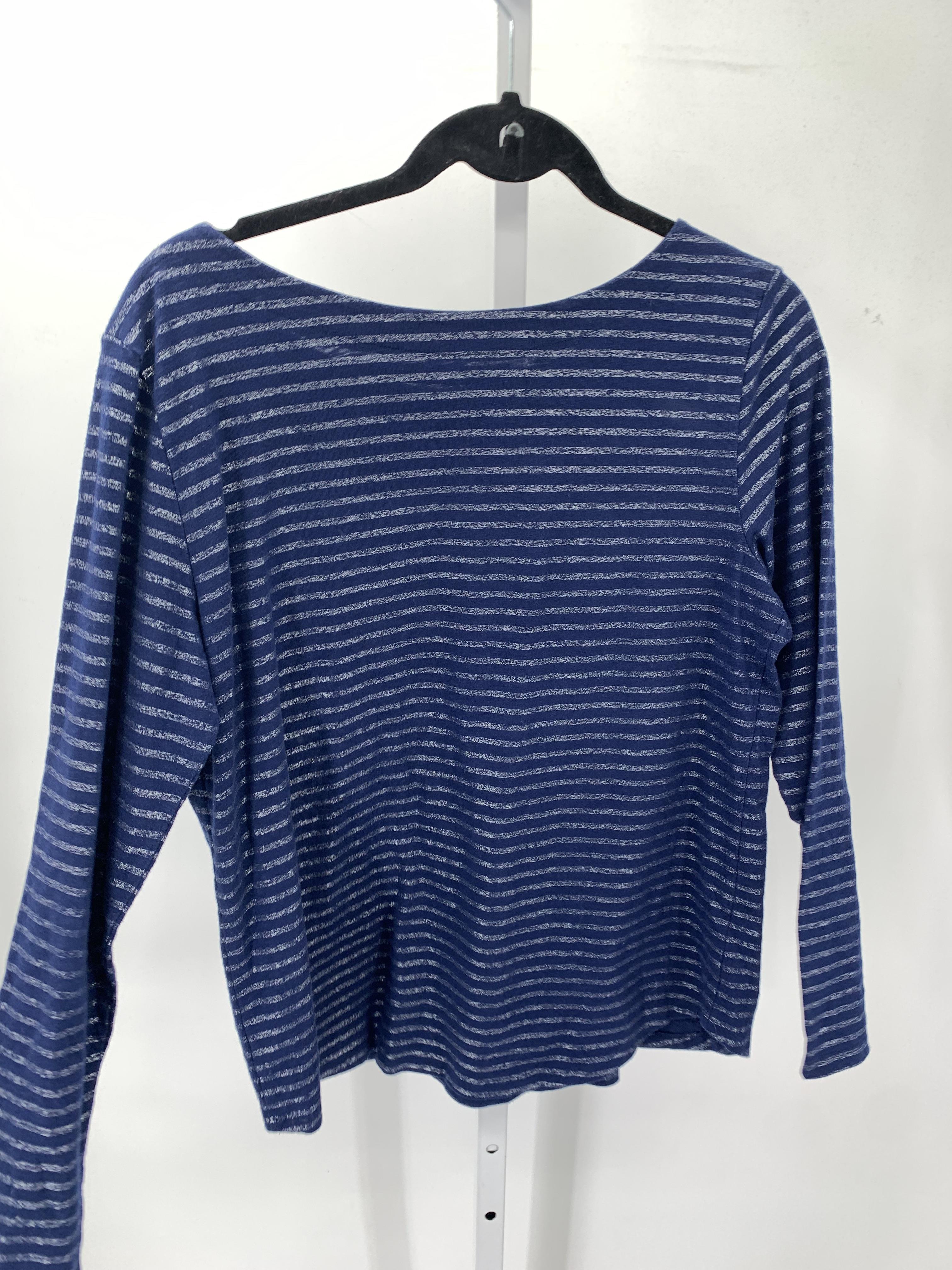 St. Johns Bay Size Large Misses Long Sleeve Shirt
