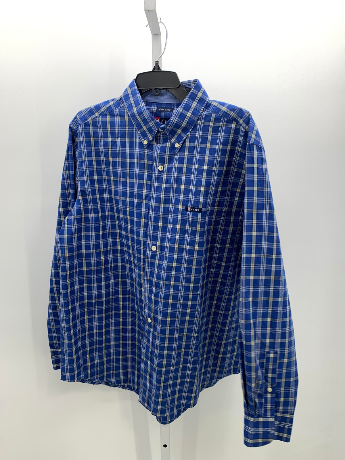 WHITE YELLOW PLAID