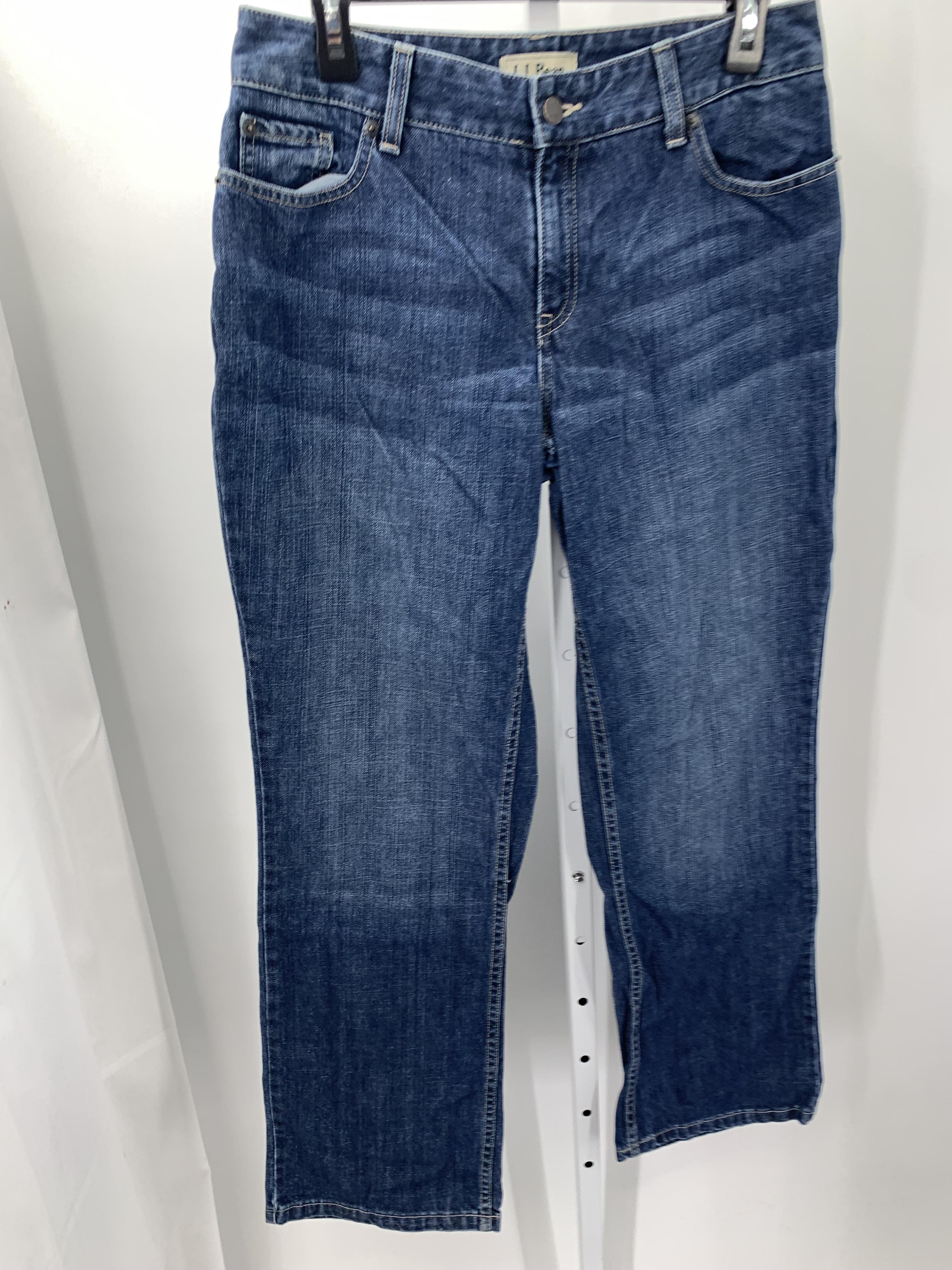 LL Bean Size 8 Misses Jeans