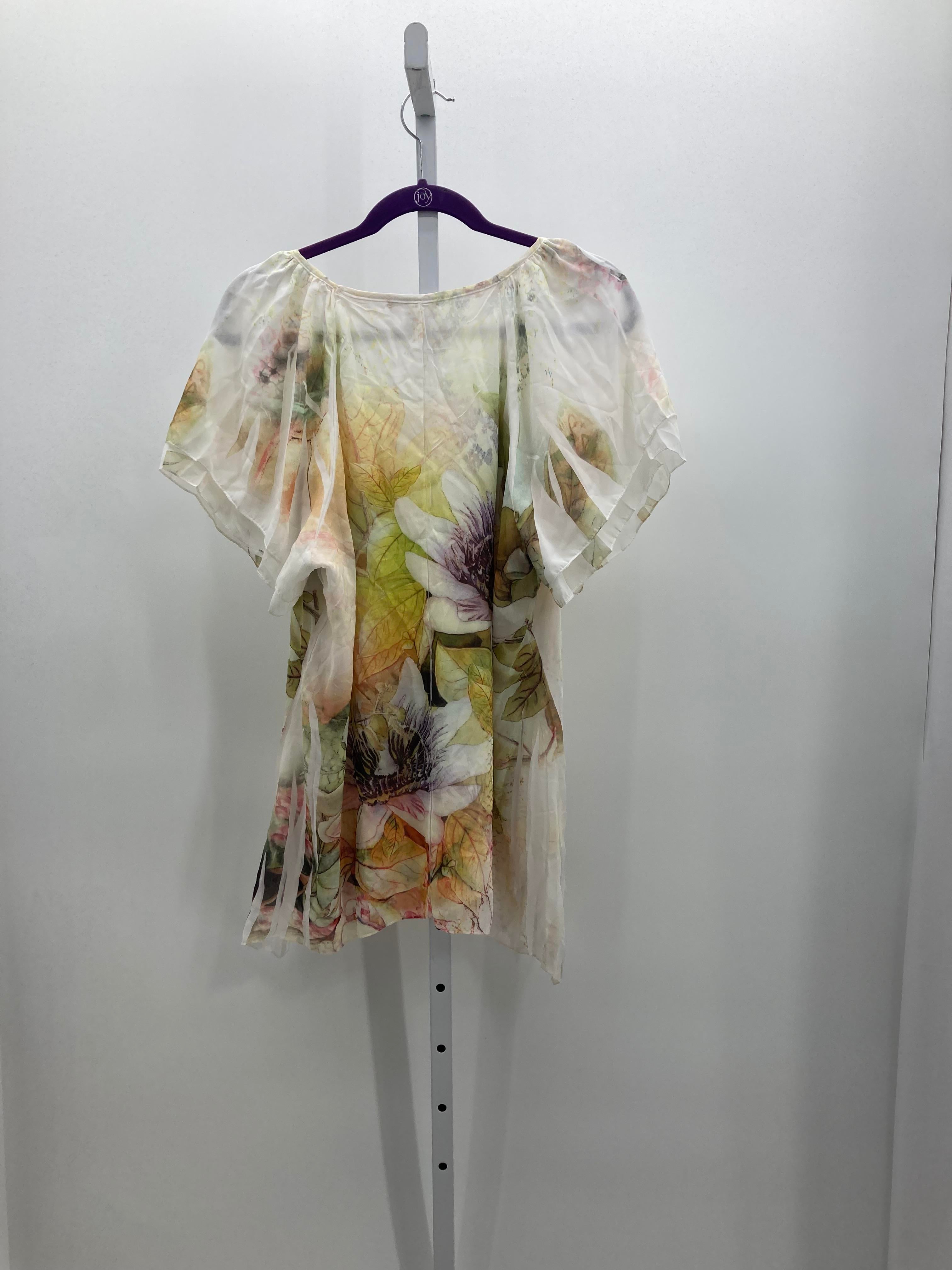 Dress Barn Size 1X Womens Short Sleeve Shirt