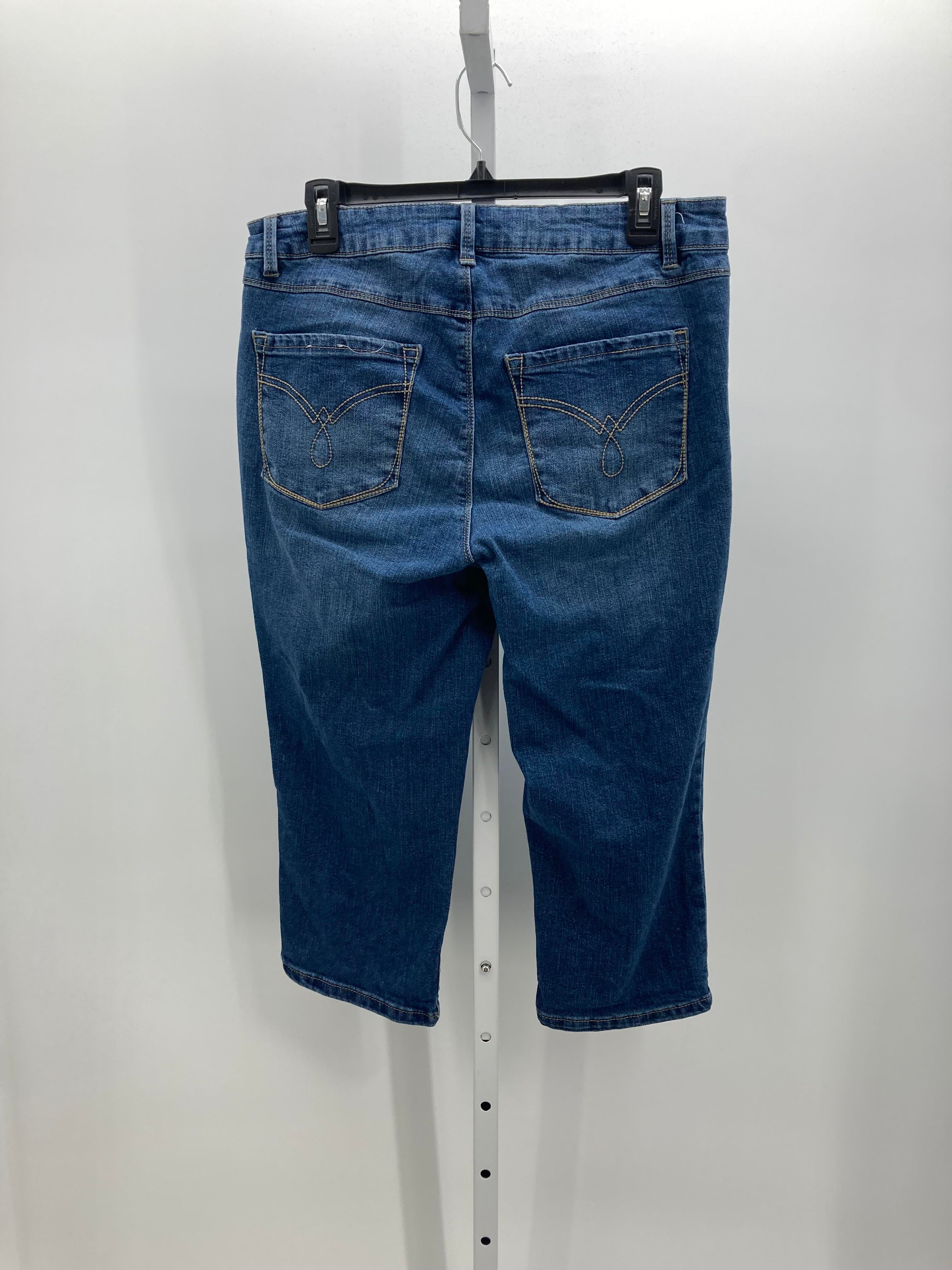d. jeans Size 14 W Womens Capri Pants