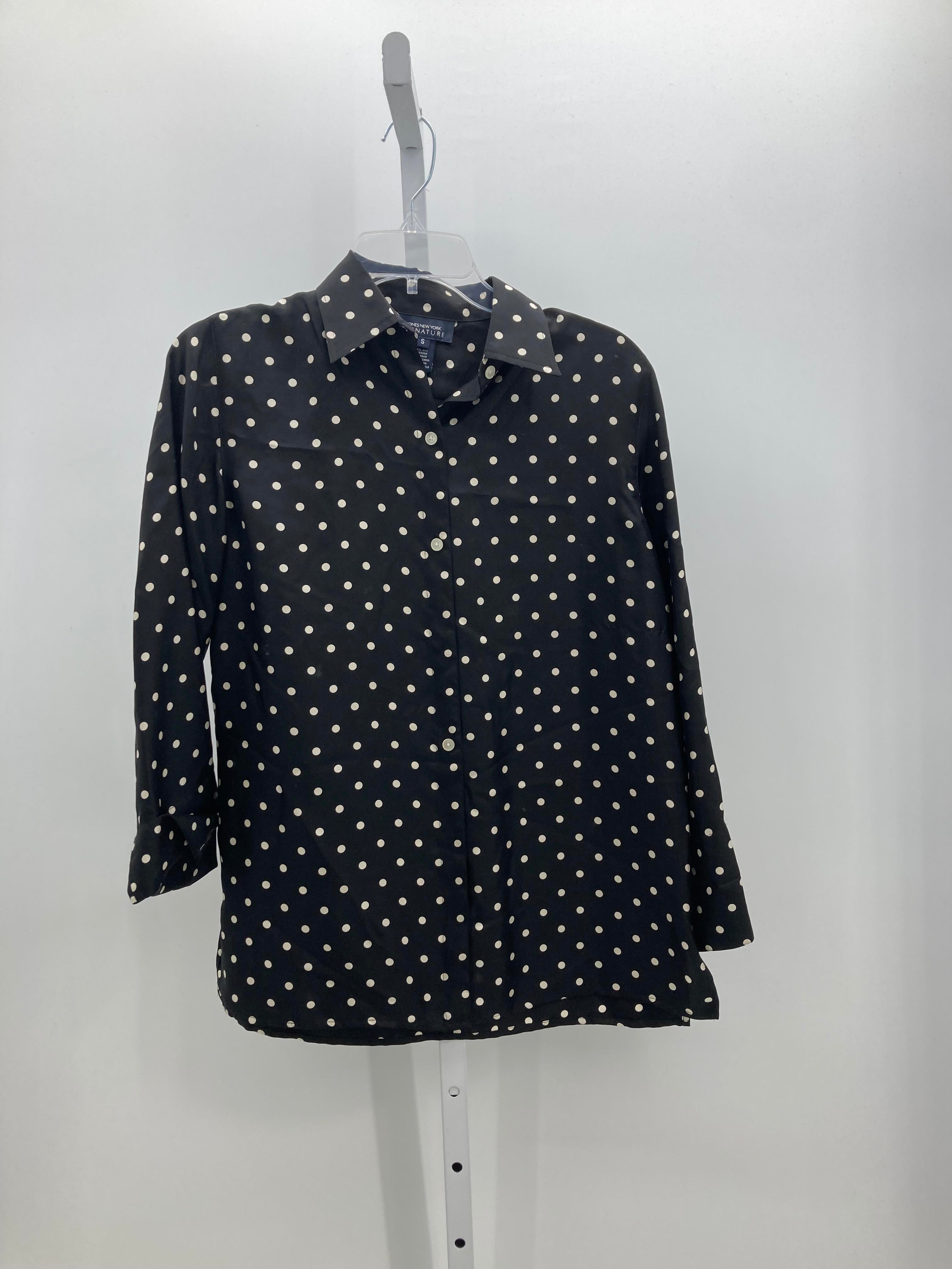 Jones New York Size Small Misses Long Sleeve Shirt