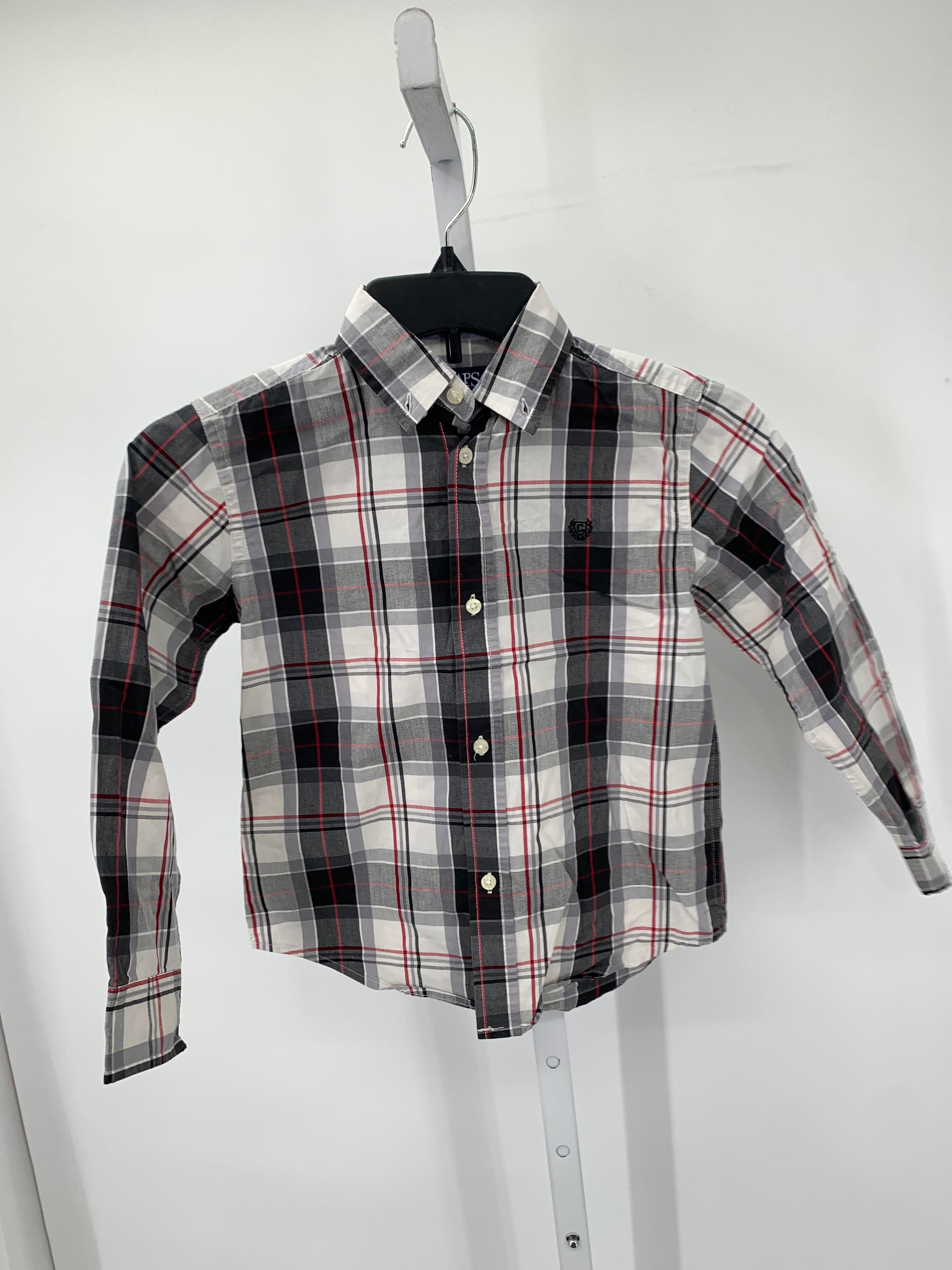 GREY RED PLAID