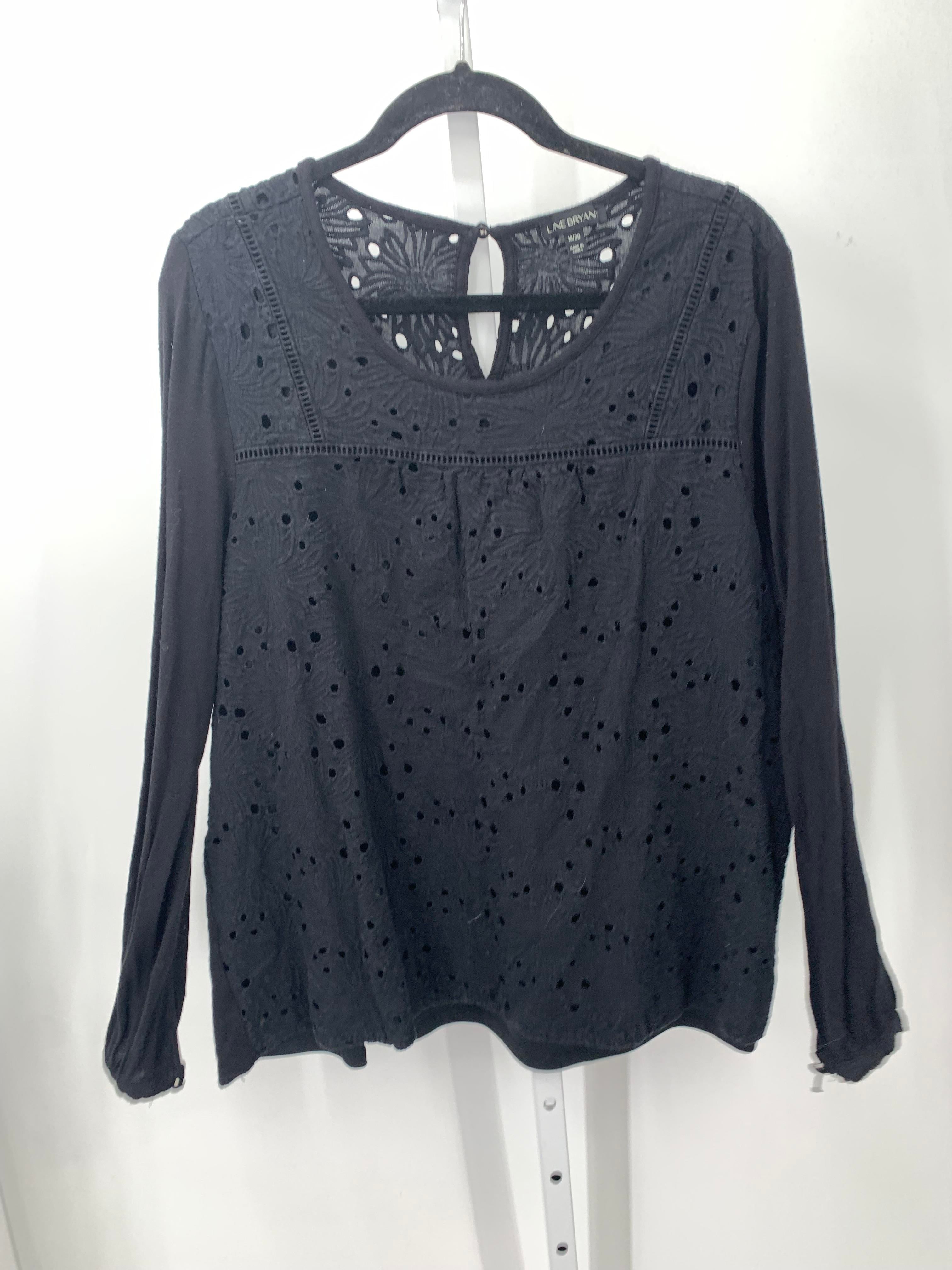 Lane Bryant Size 18/20 W Womens Long Sleeve Shirt