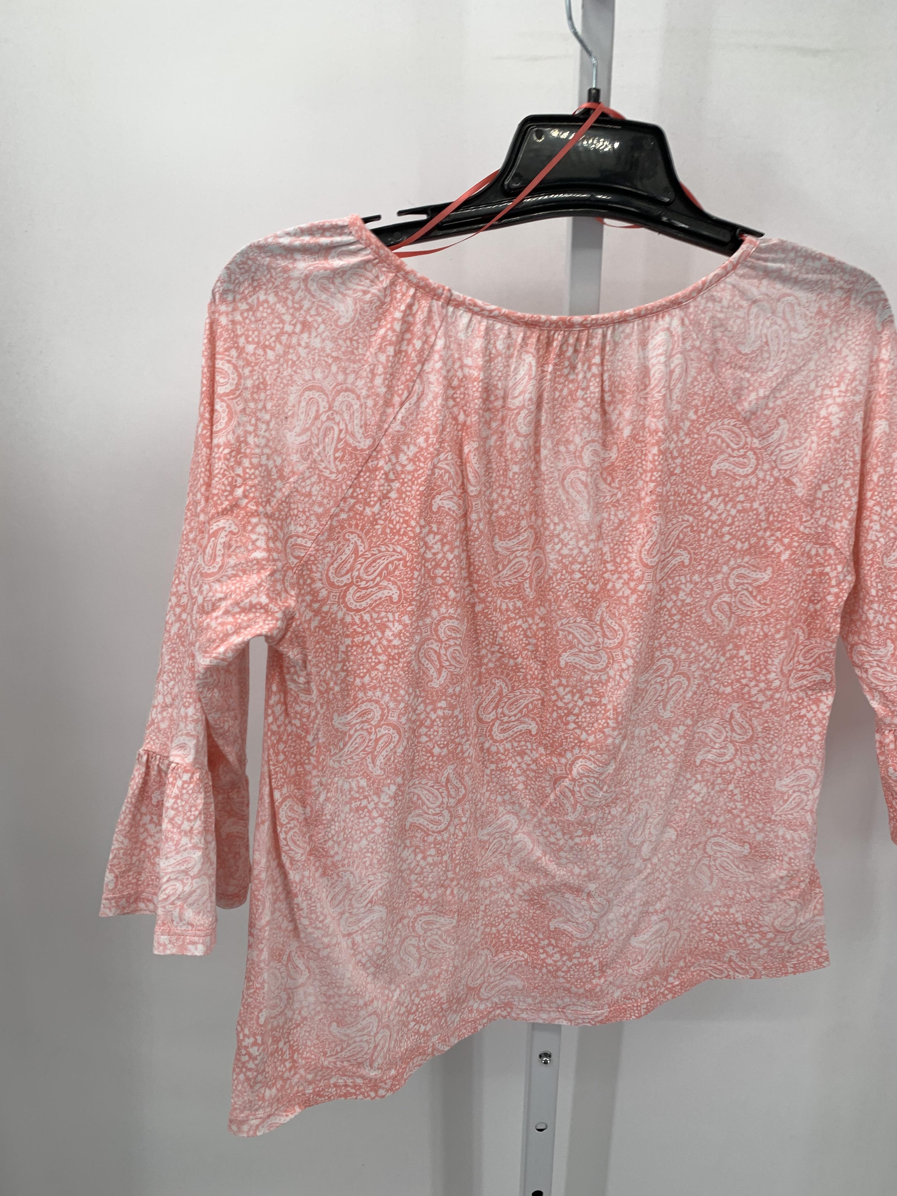 Michael Kors Size Medium Misses 3/4 Sleeve Shirt
