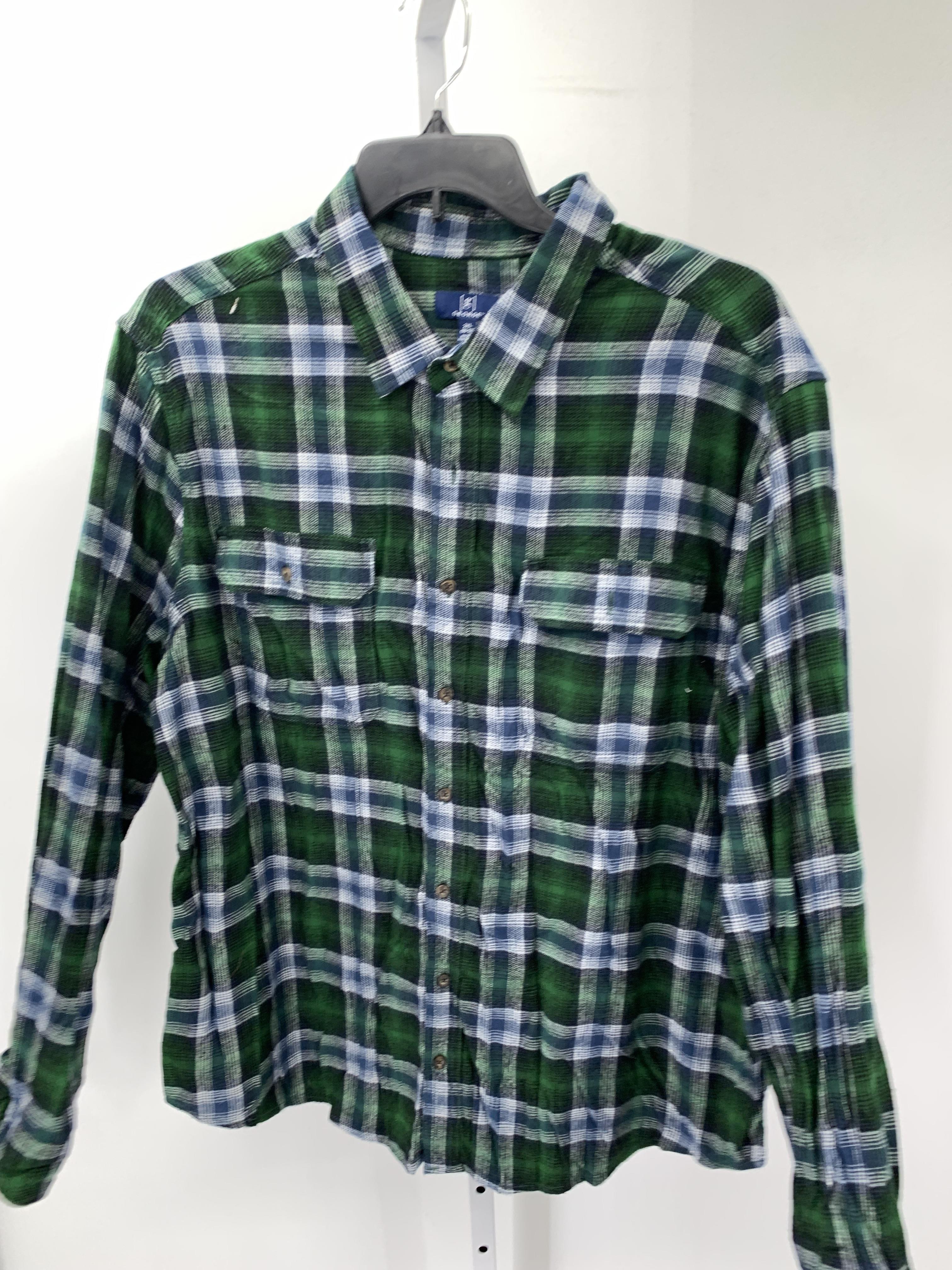 BLUE WHITE PLAID