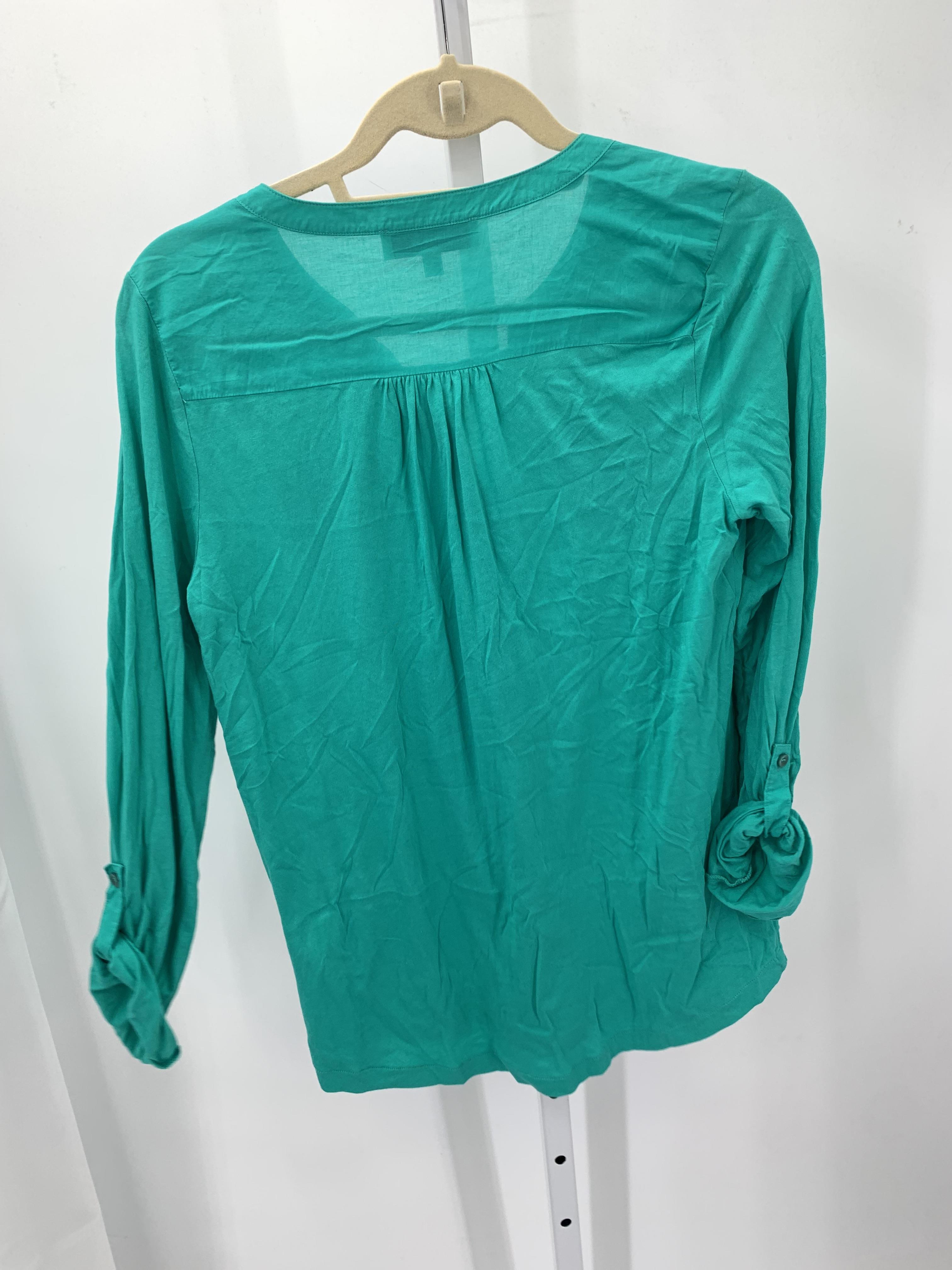 Jones New York Size Medium Misses Long Sleeve Shirt