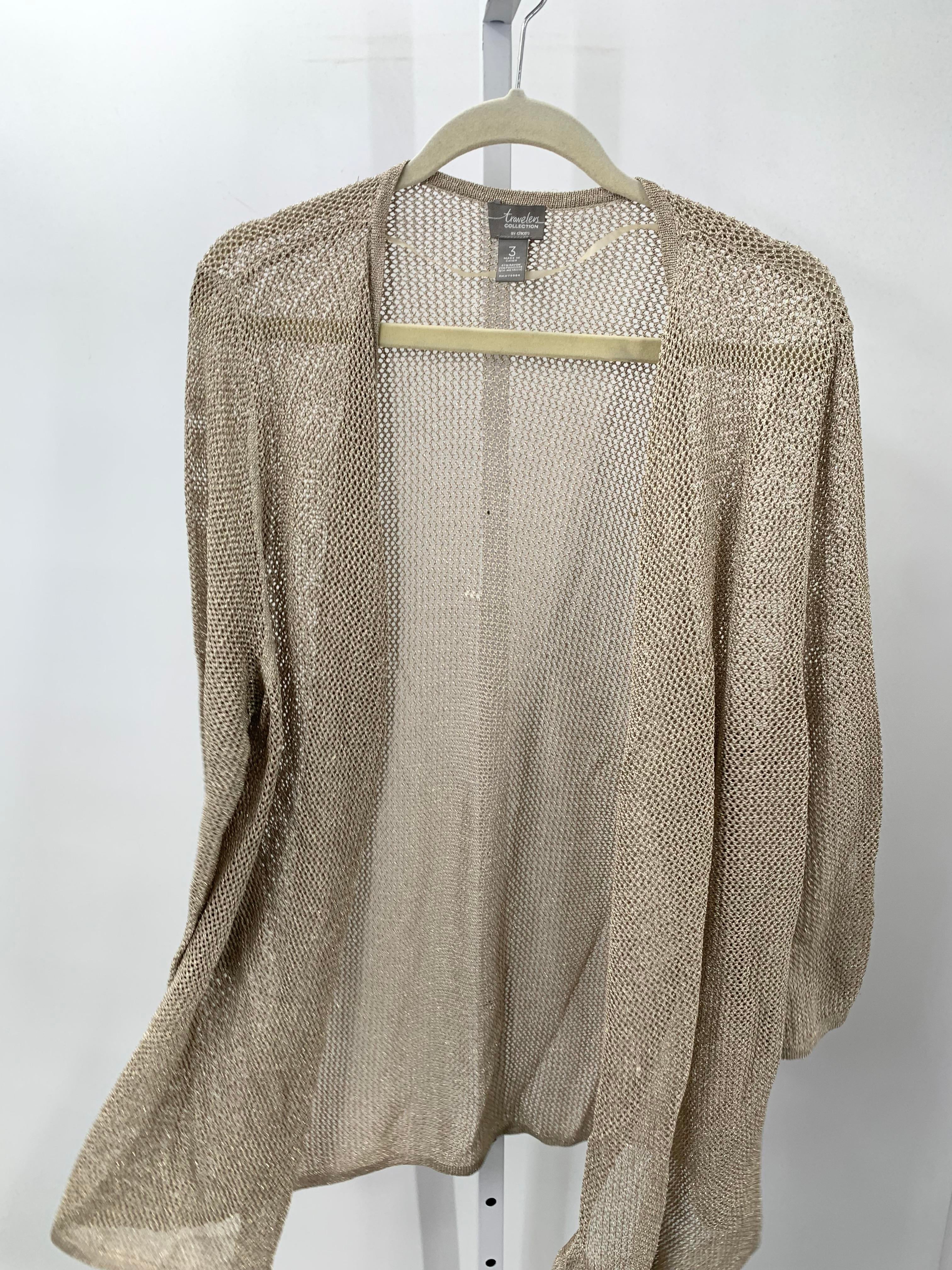 Chico's Size Large Misses Cardigan