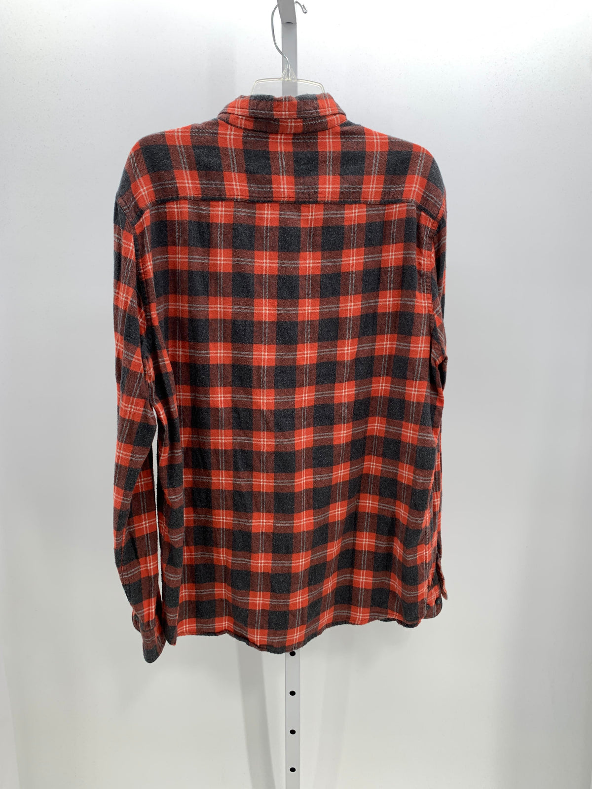 GREY PLAID BTN DOWN