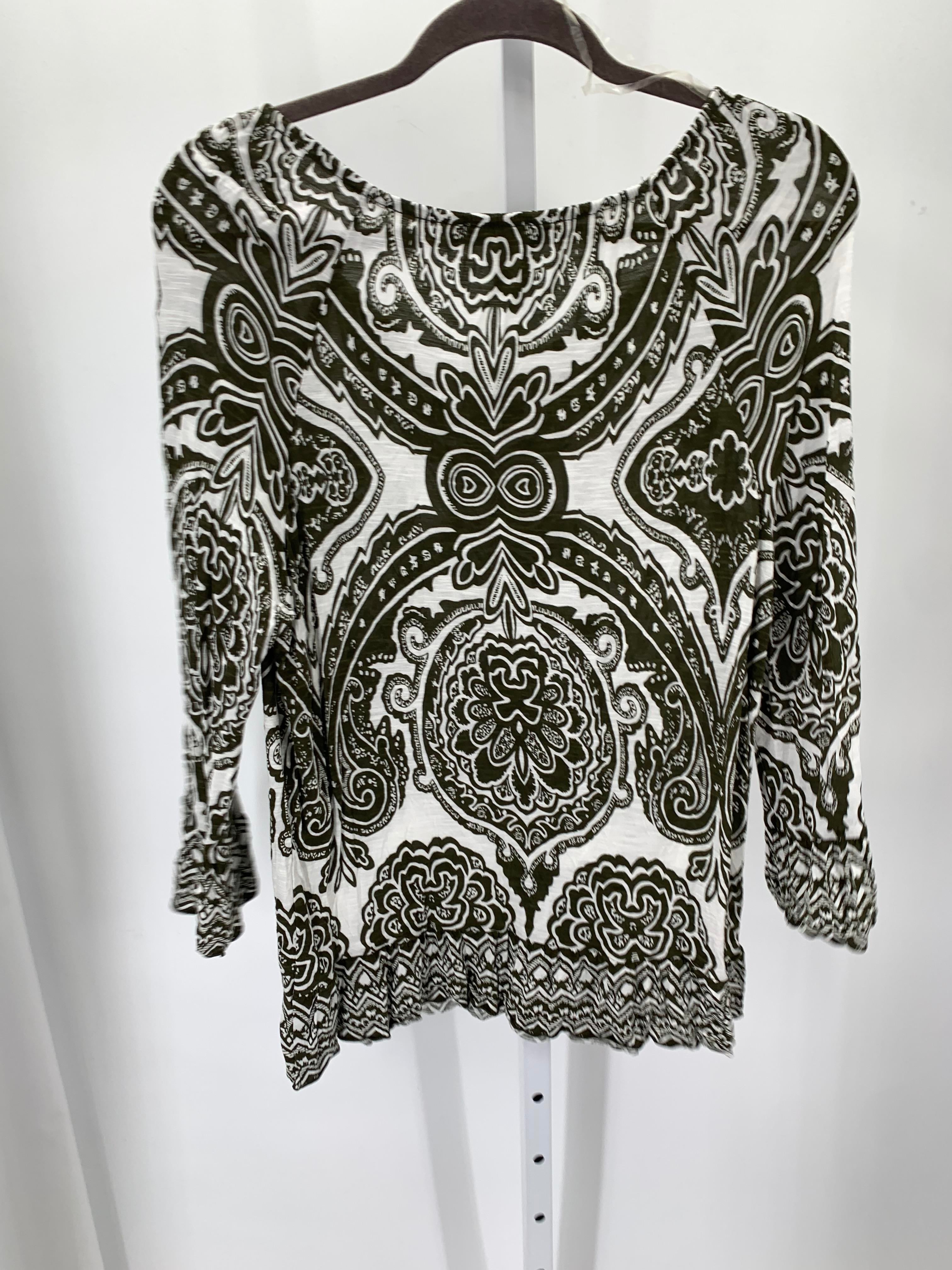INC Size Extra Large Misses 3/4 Sleeve Shirt