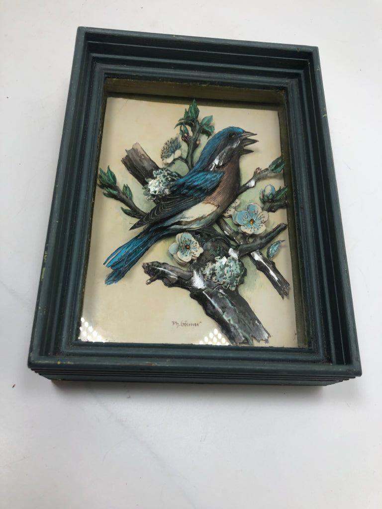3-D VTG PH GONNER BLUEBIRD LAYERED ARTWORK.