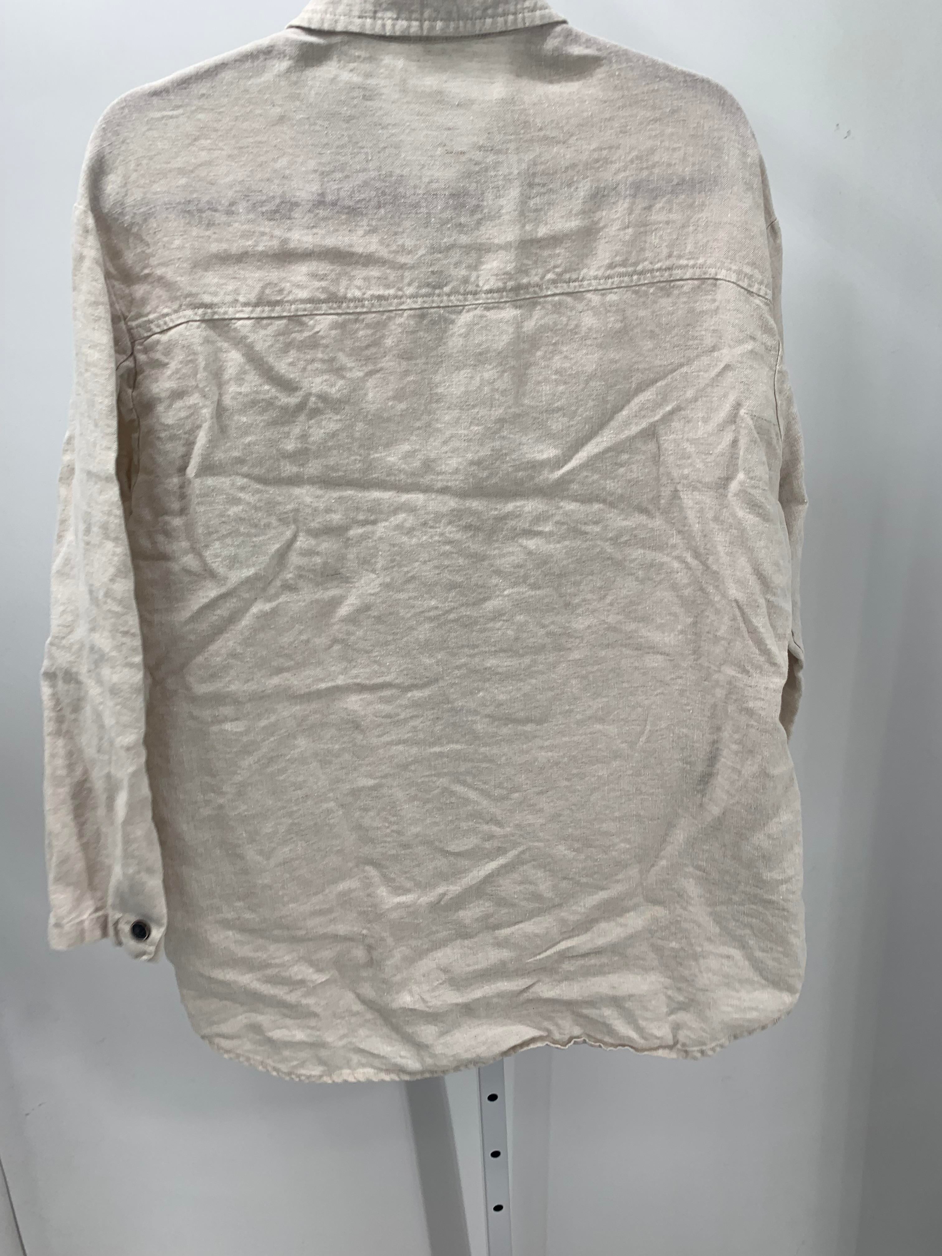 Zara Size Medium Misses Long Sleeve Shirt