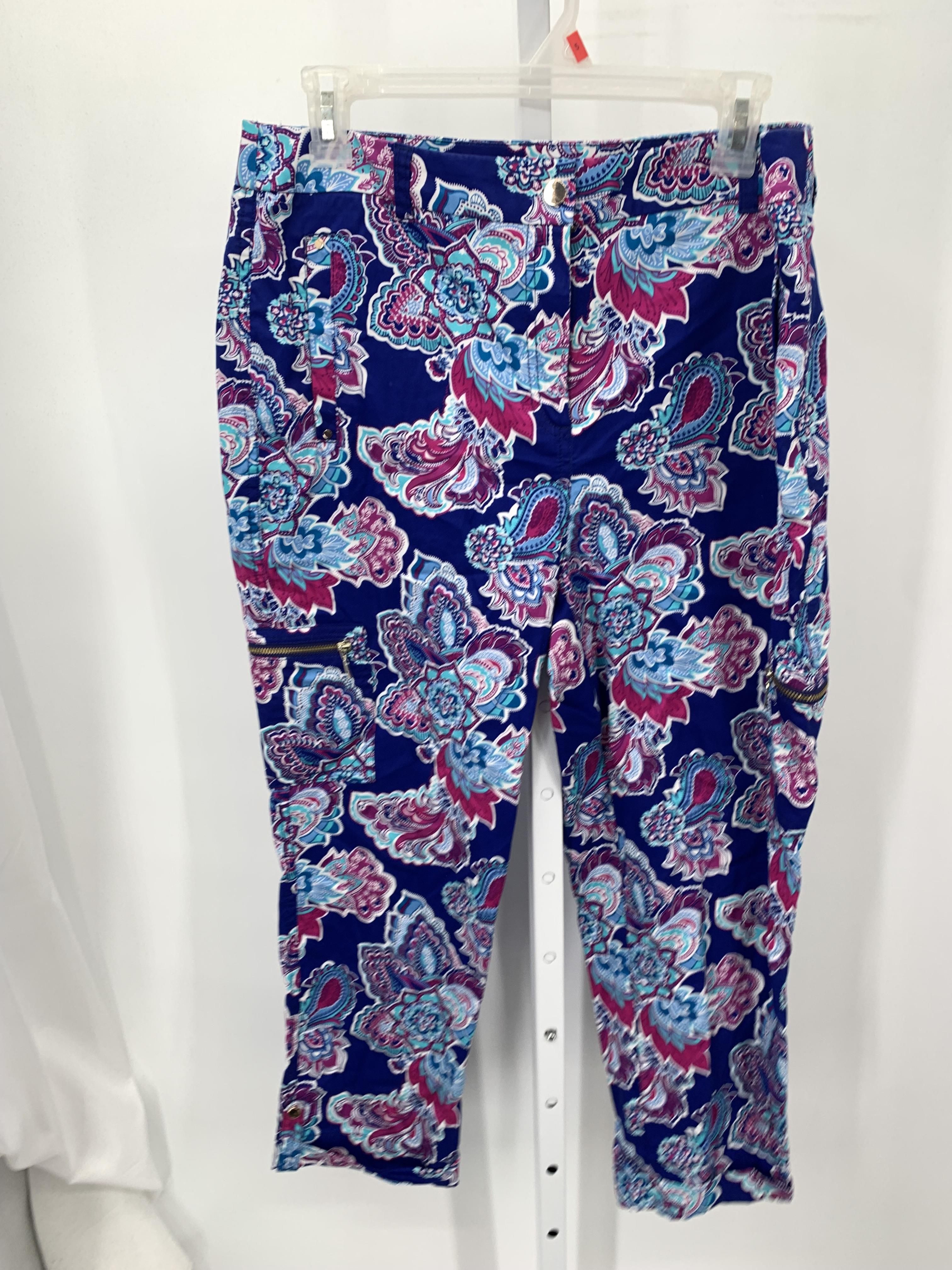 Chico's Size 10 Misses Cropped Pants