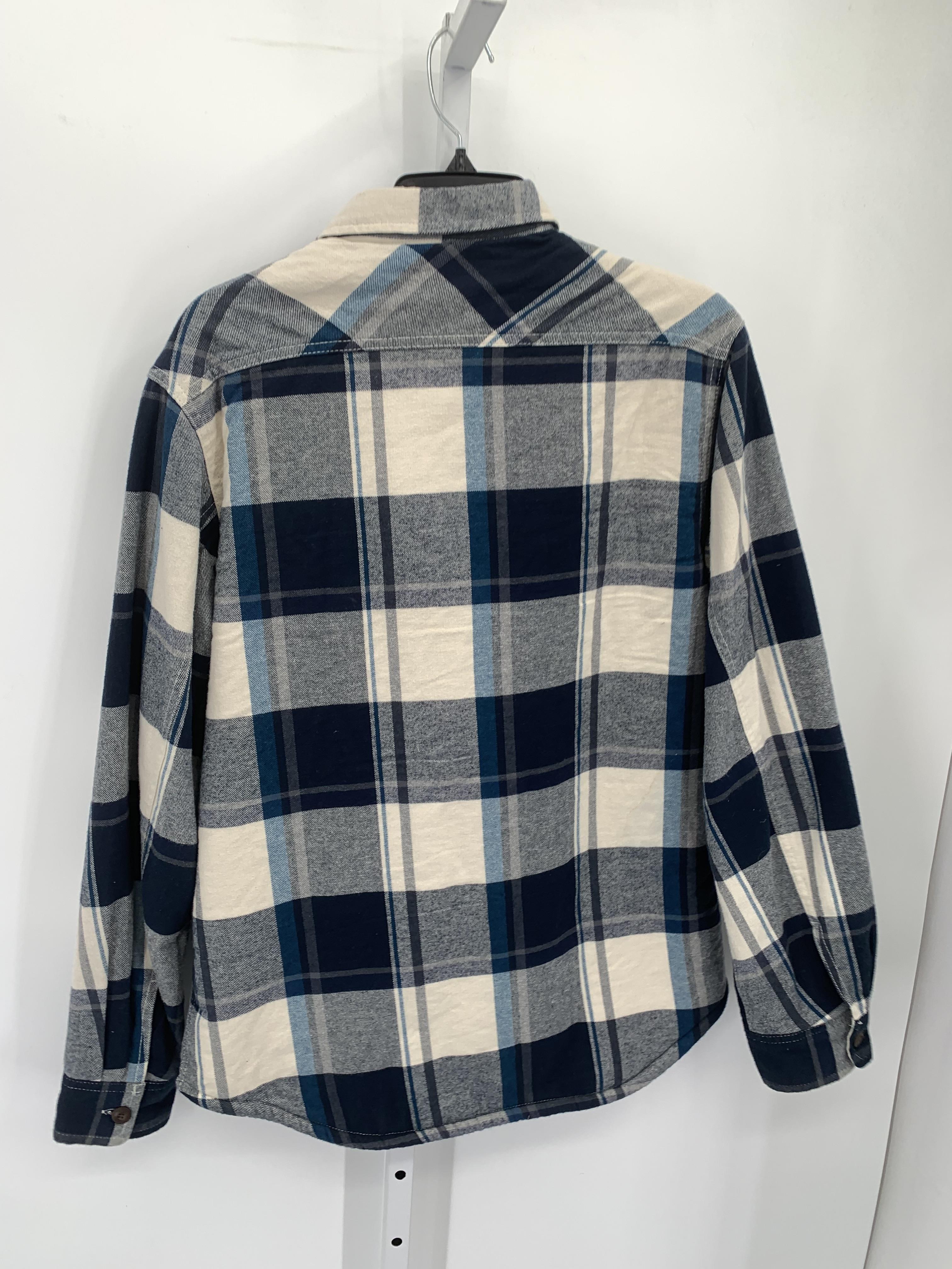 SHERPA LINED BUTTON DOWN PLAID