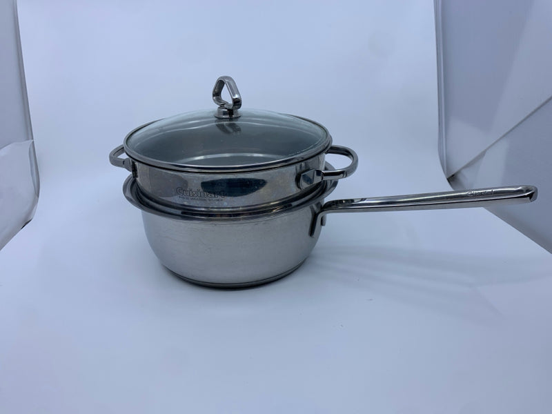 3 PC CHANTAL STEAMER POT.