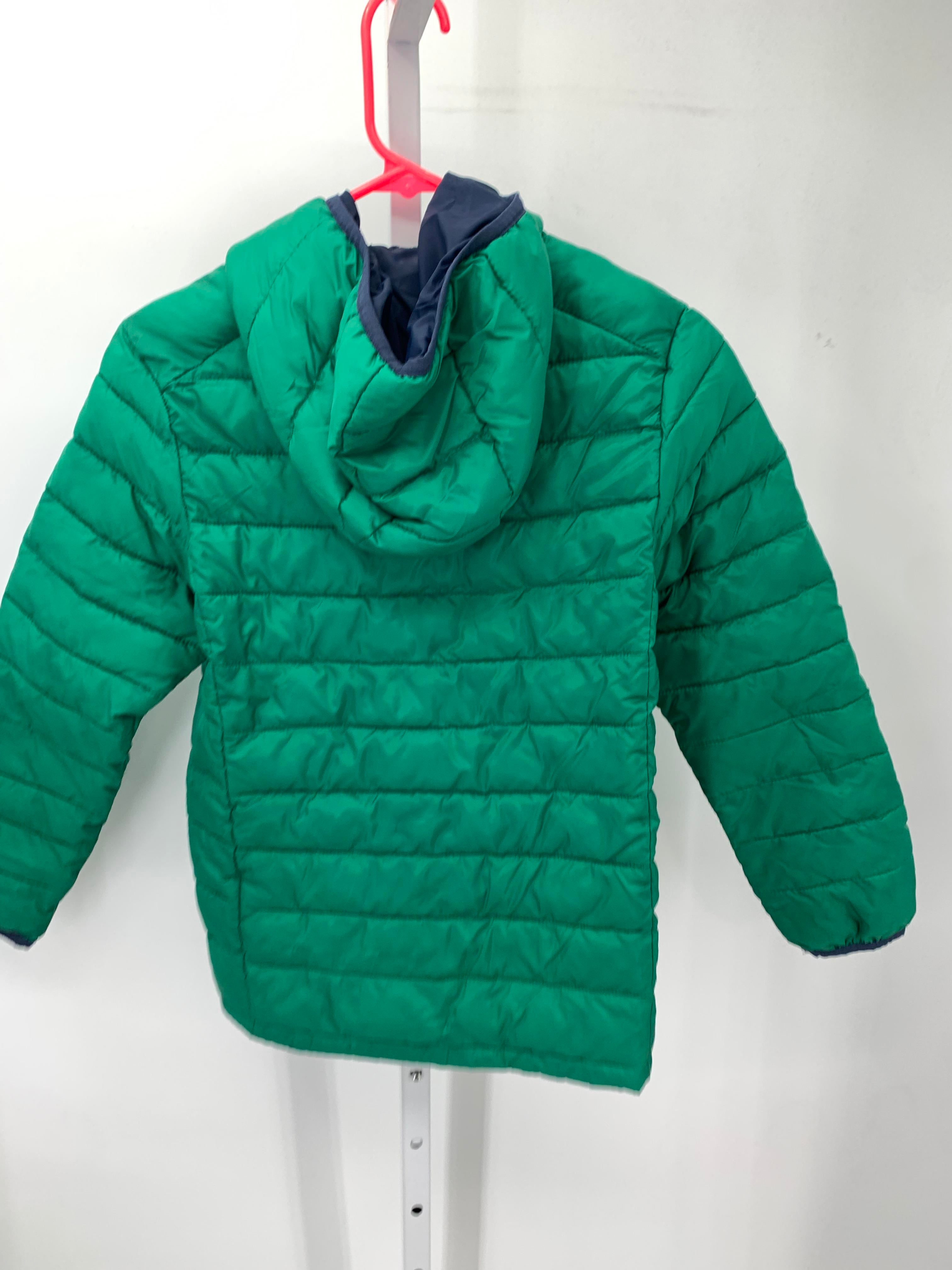 HOODED ZIP PUFF JACKET