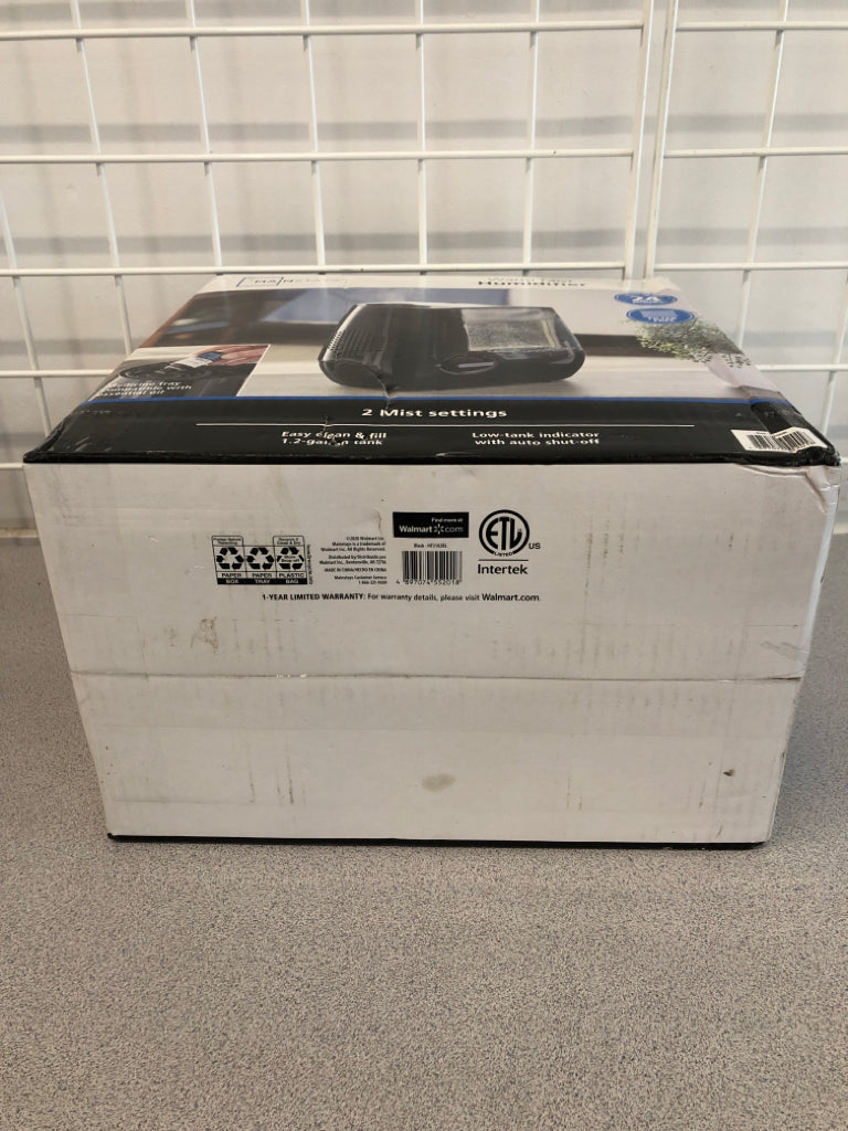 NIB WARM MIST HUMIDIFIER.