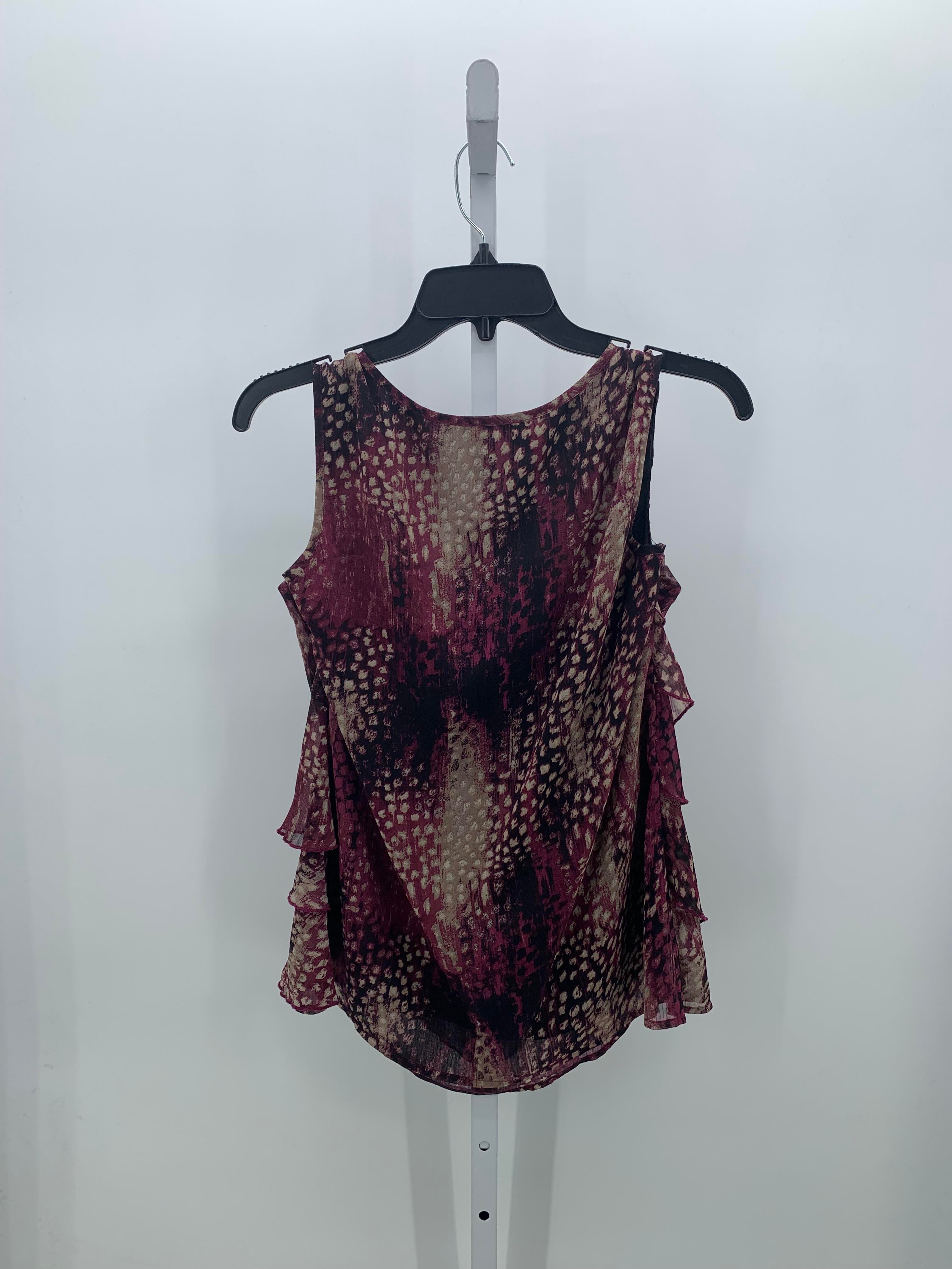 Dress Barn Size Large Misses Sleeveless Shirt
