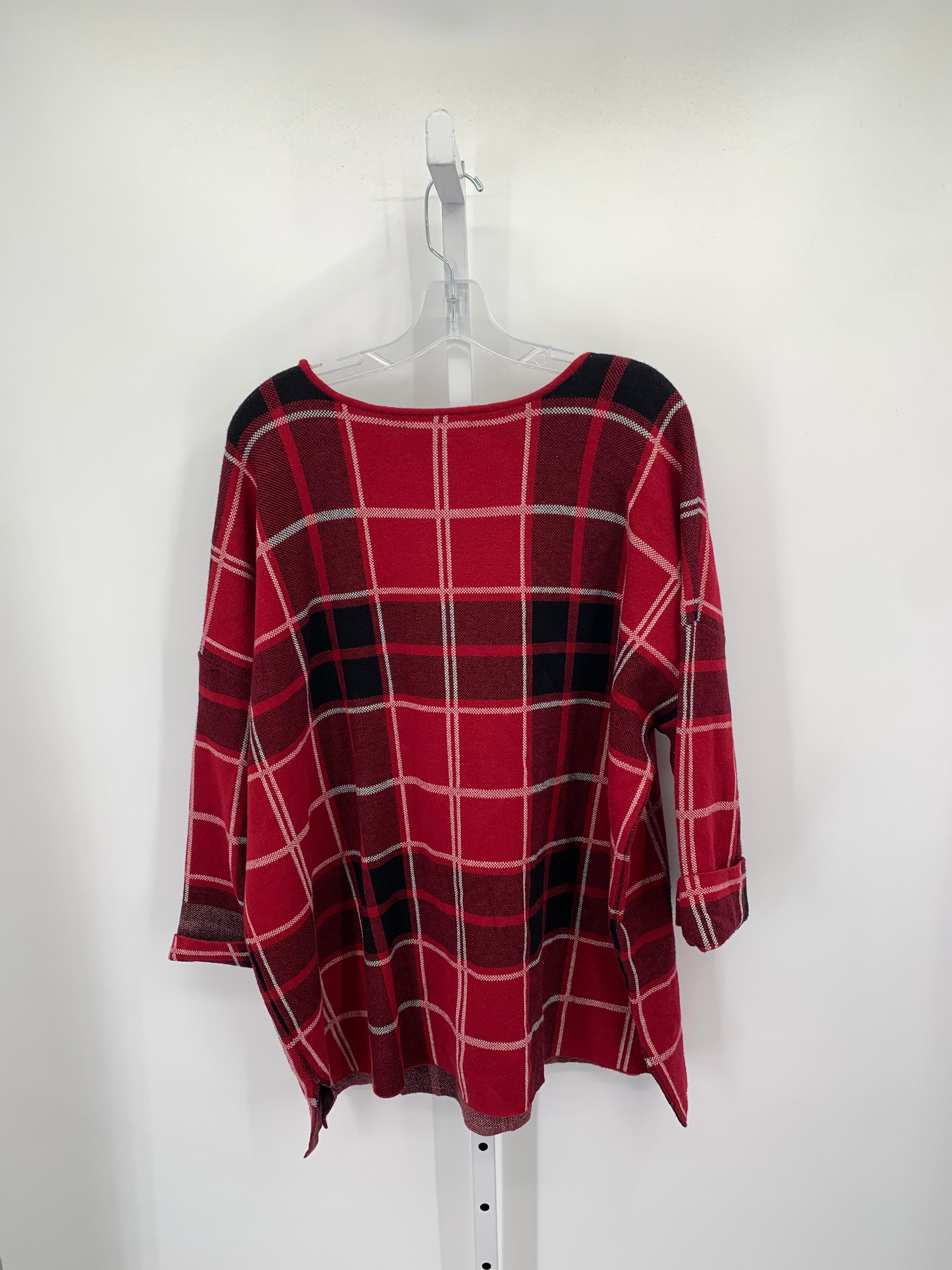 Tahari Size 3X Womens Long Slv Sweater