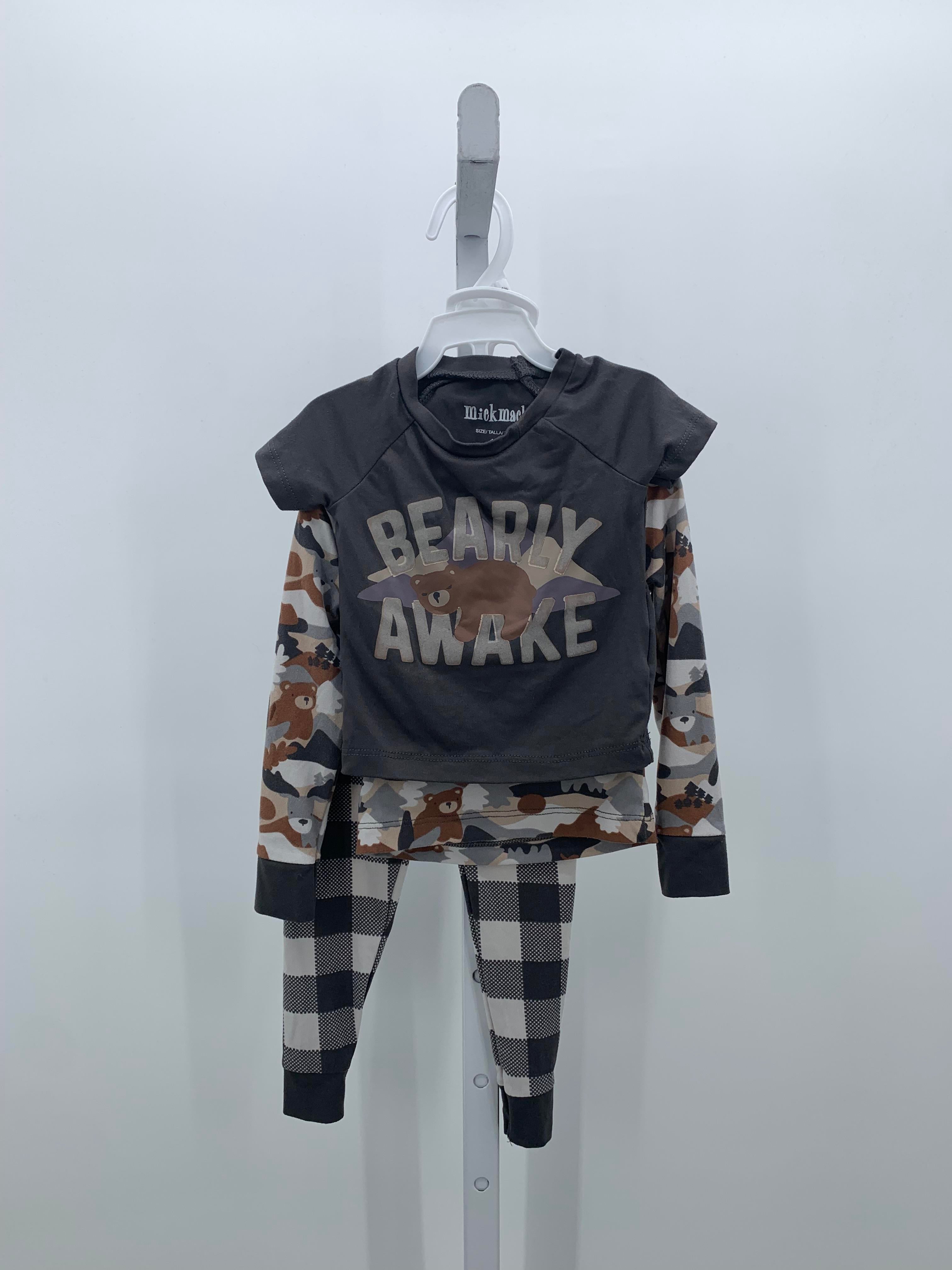 BEARLY AWAKE 3 PIECE PJS