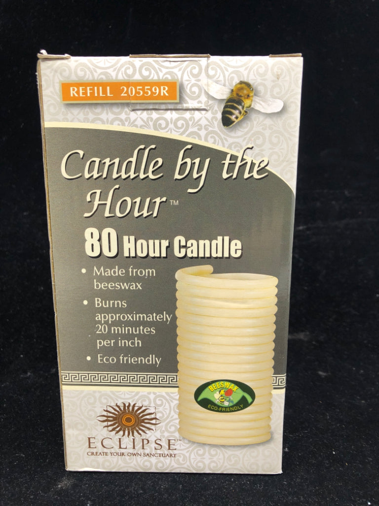 NIB CANDLE BY THE HOURS.