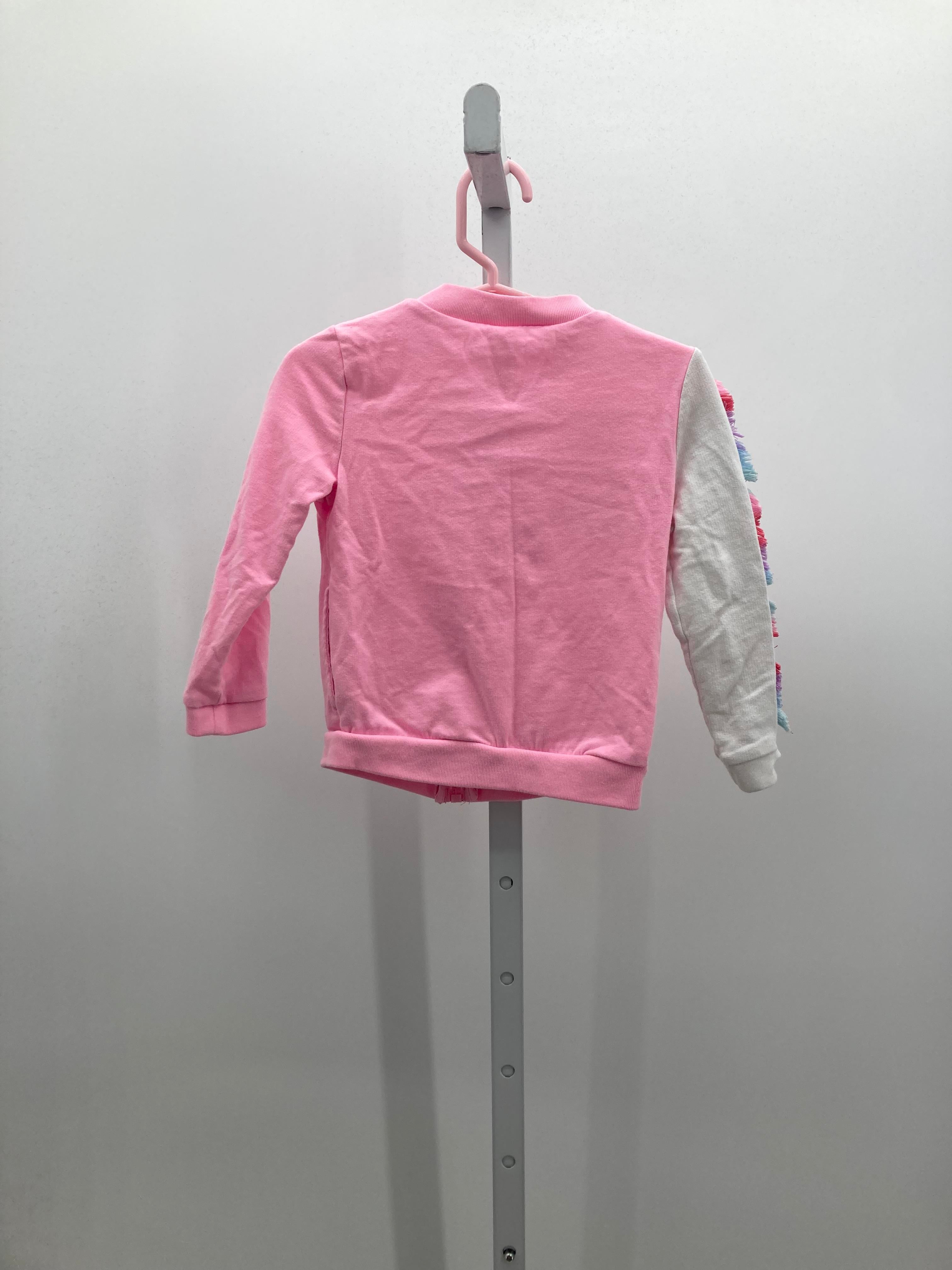 Carters Size 2T Girls Sweat Jacket
