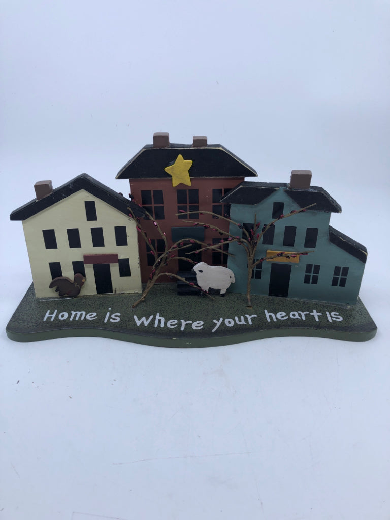 HOME IS WHERE PRIMITIVE VILLAGE.