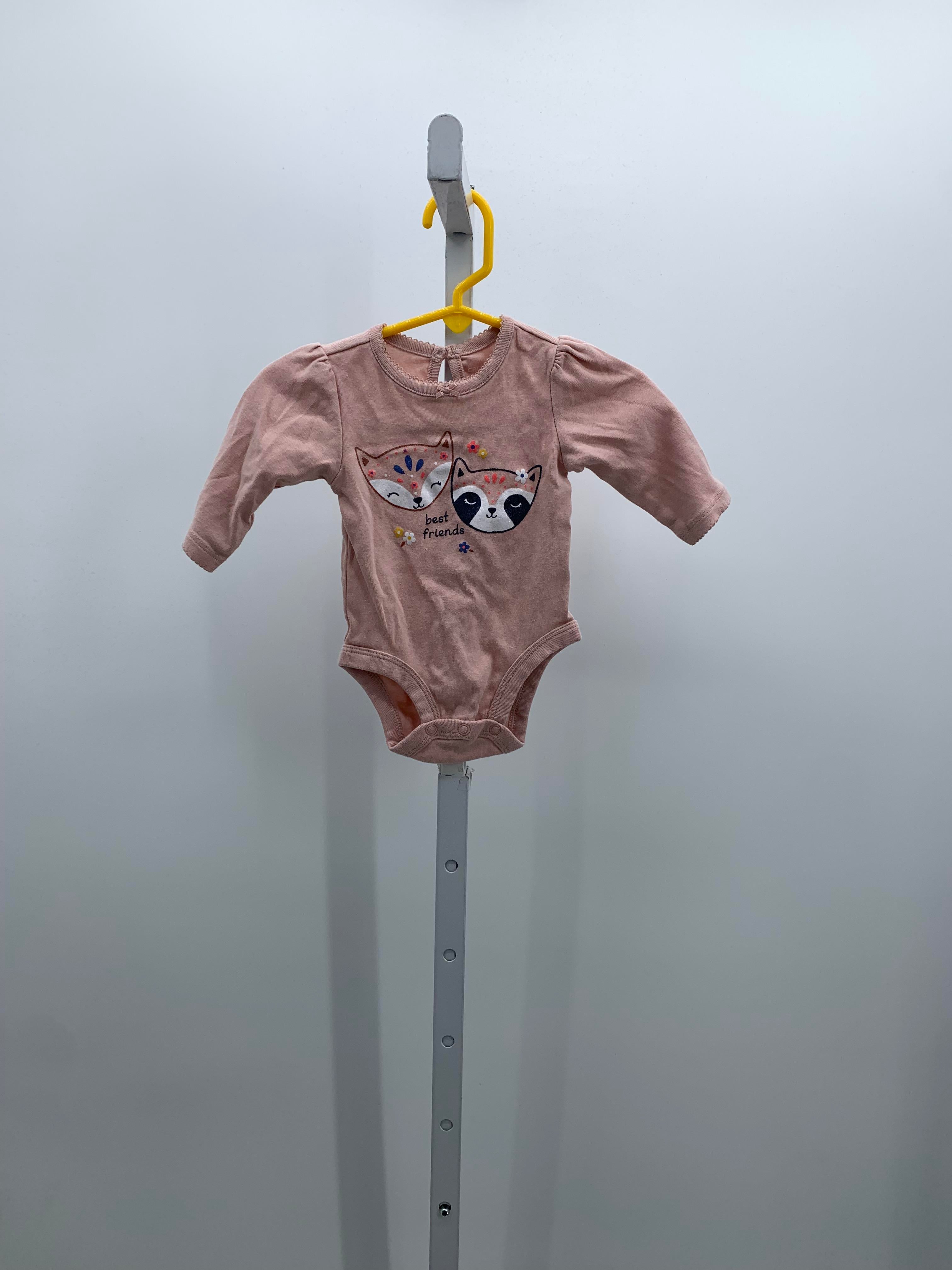Carters Size 3 Months Girls Long Sleeve Shirt