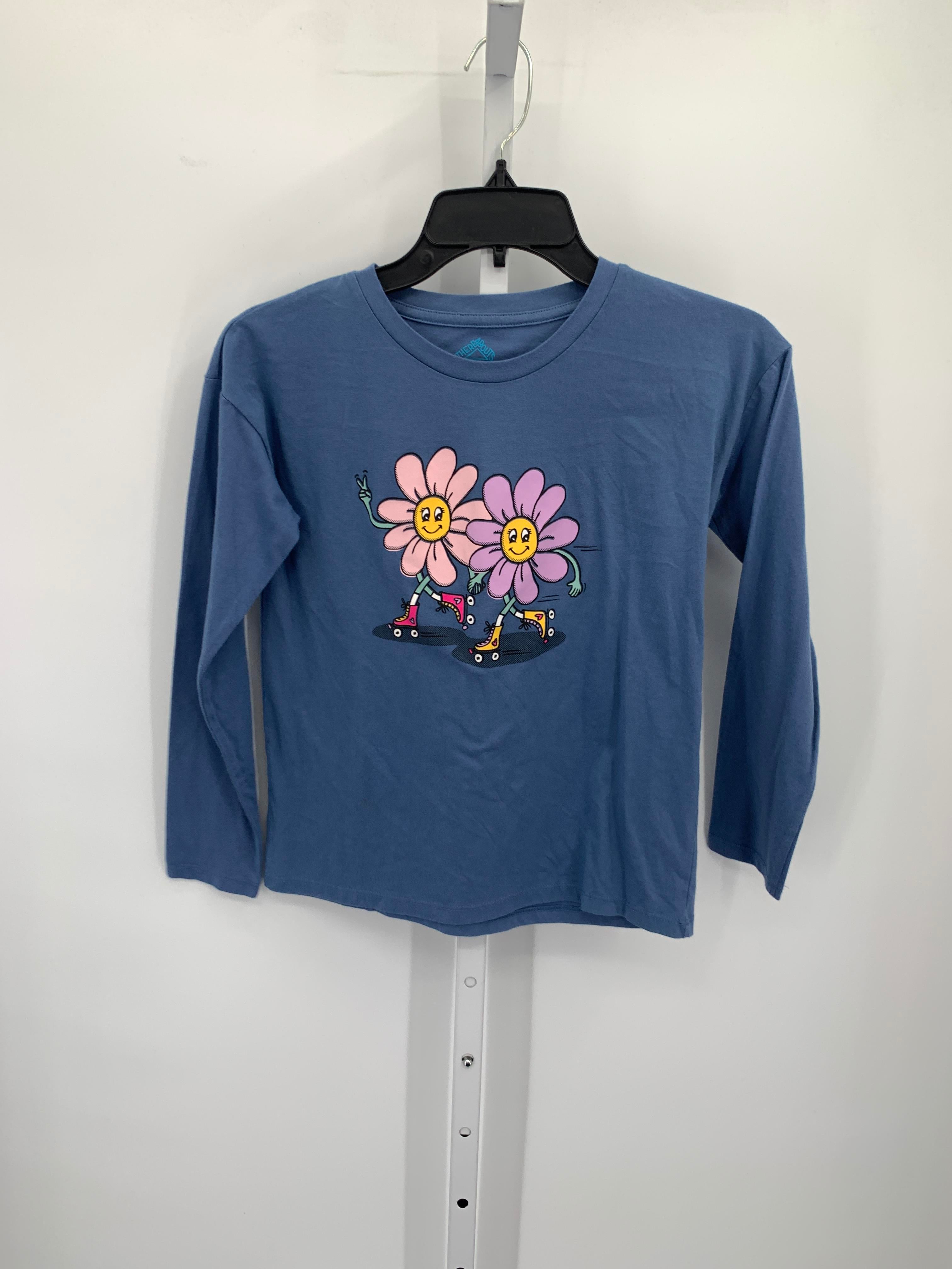 Life is Good Size 14 Girls Long Sleeve Shirt