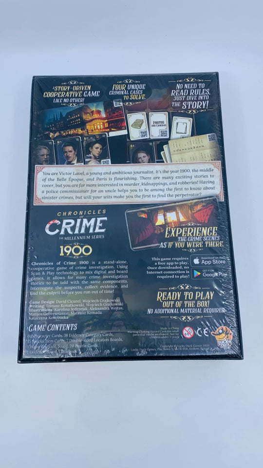 NIB CHRONICLES CRIME GAME.