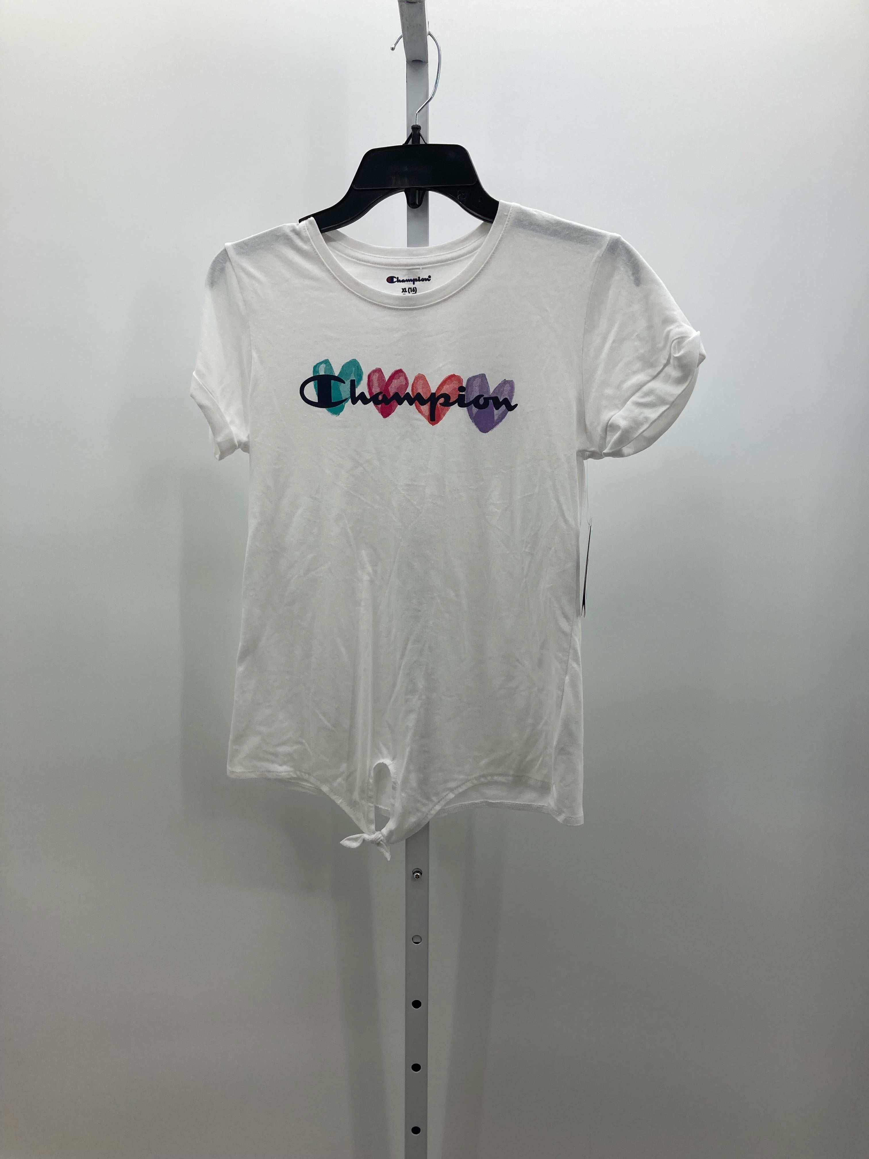 Champion Size 16 Girls Short Sleeve Shirt