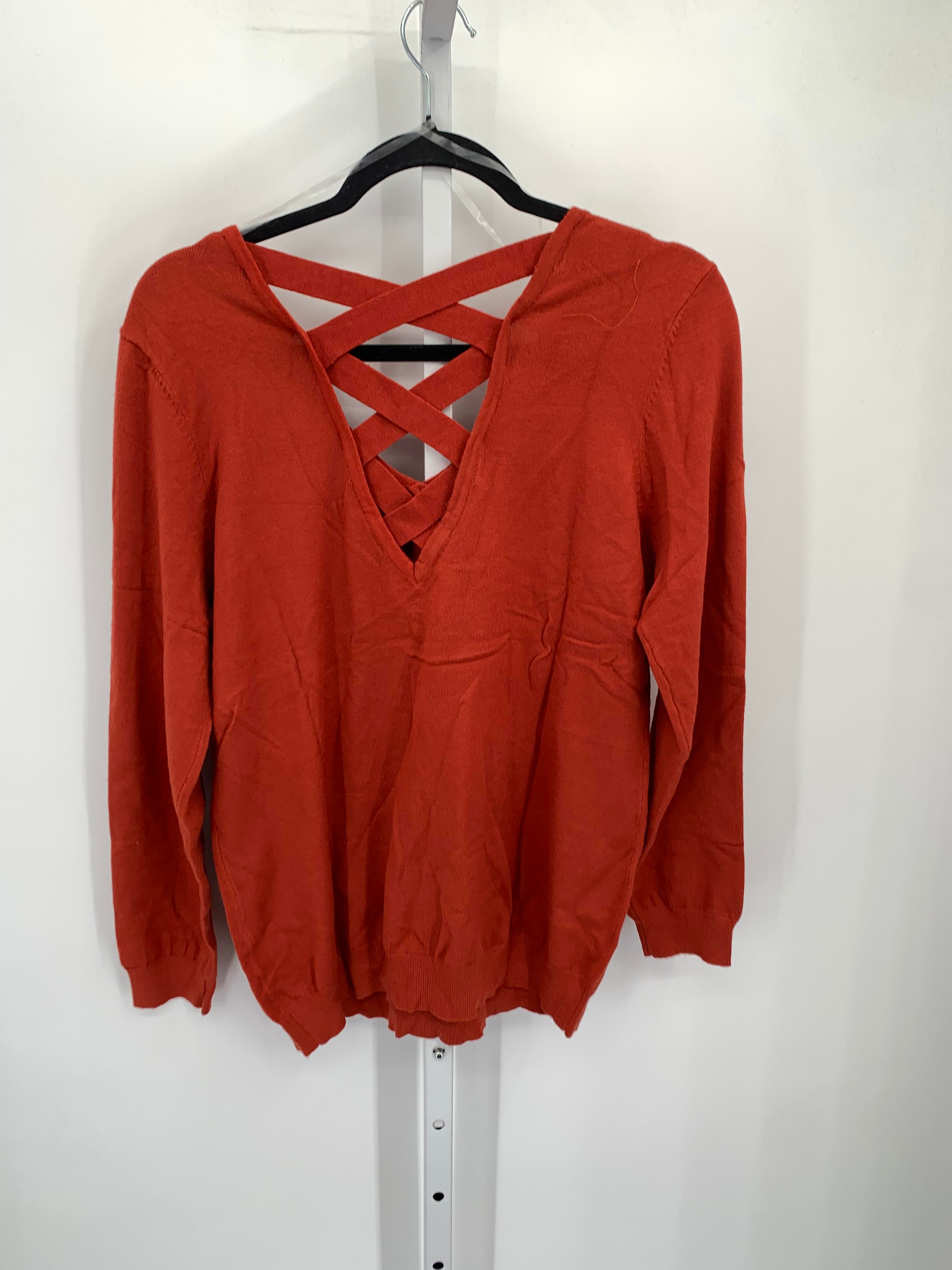 Size Large Misses Long Slv Sweater