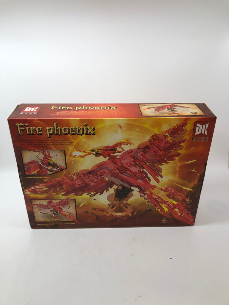 NIB FIRE PHOENIX BLOCK BUILDING CRAFT.