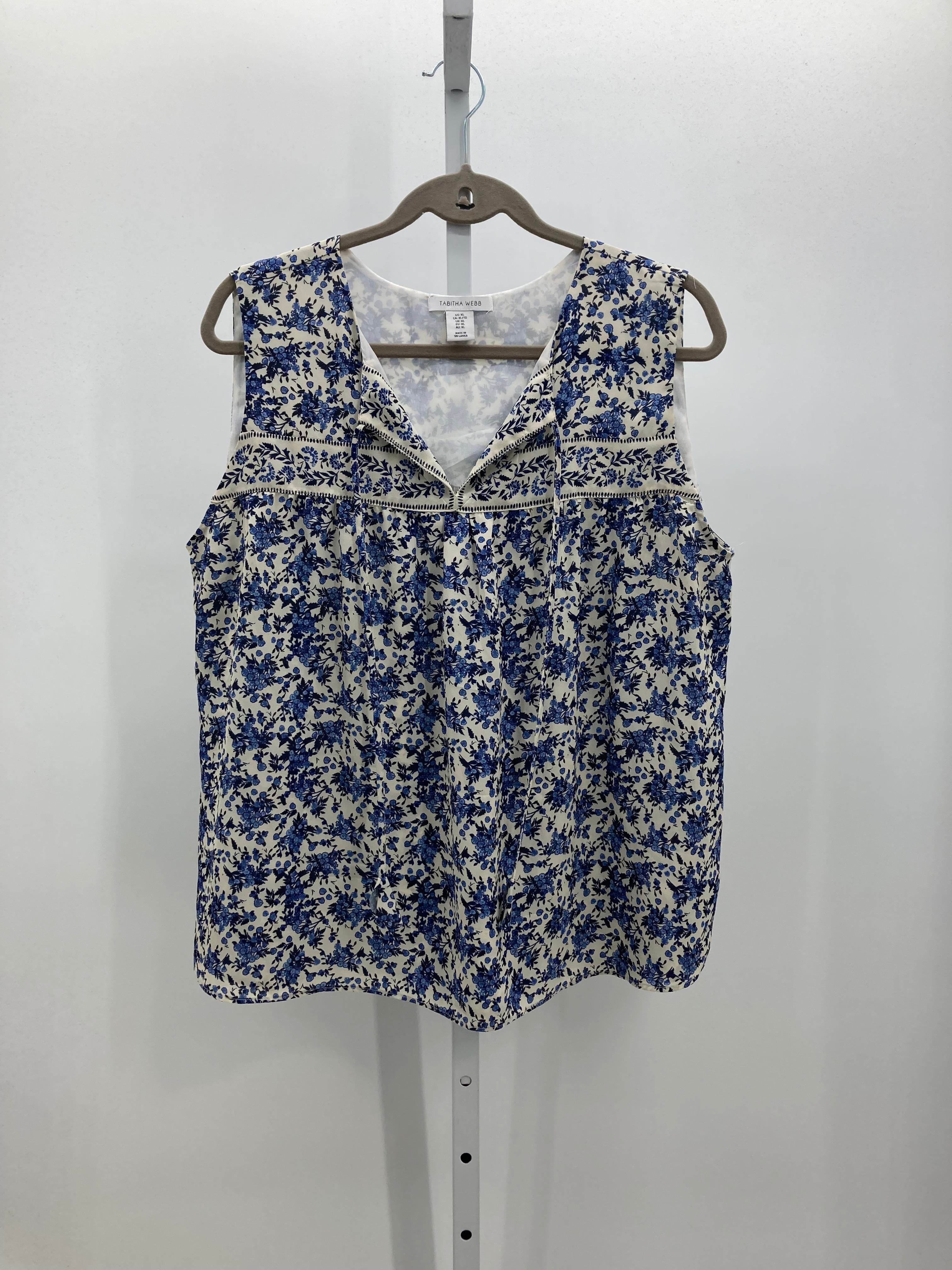 Size Extra Large Misses Sleeveless Shirt