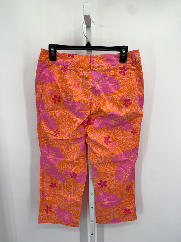 Lilly Pulitzer Size 8 Misses Cropped Pants