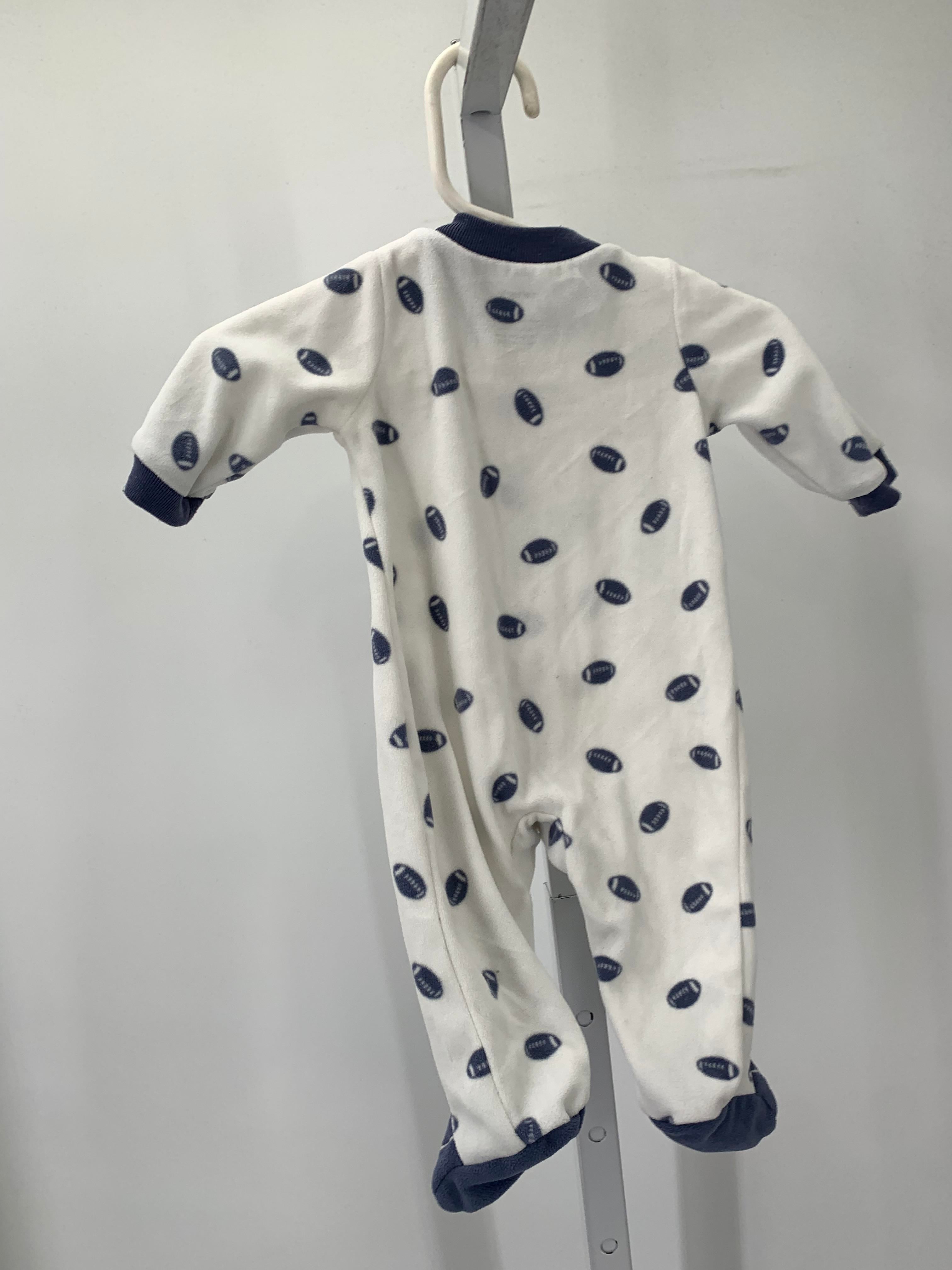 BLUE FOOTBALLS FLEECE