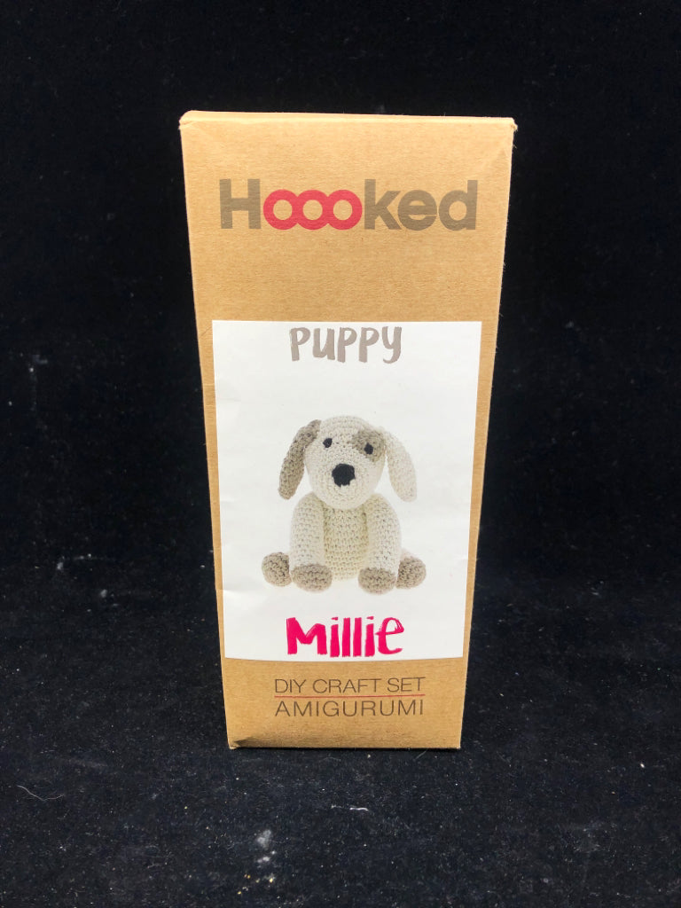 NIB HOOKED PUPPY AMIGURUMI