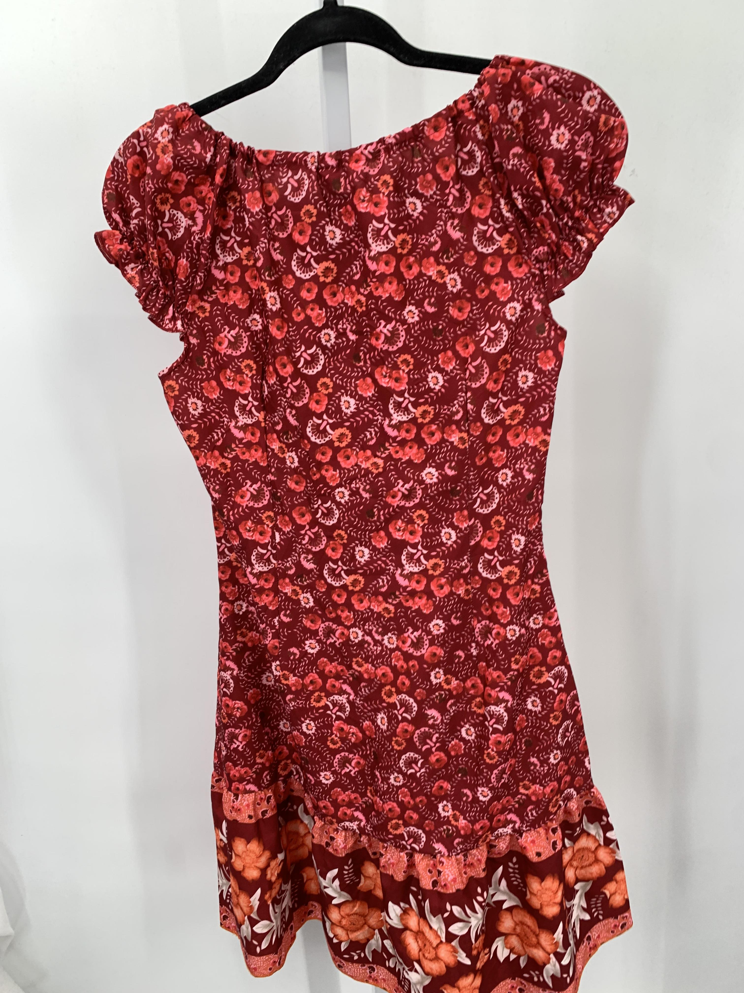 Size Small Misses Short Sleeve Dress