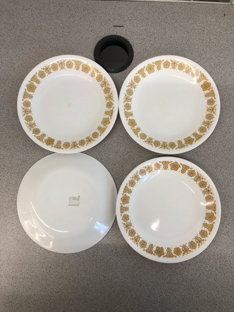 24PC CORELLE BUTTERFLY DISH SET - SRV FOR 4.