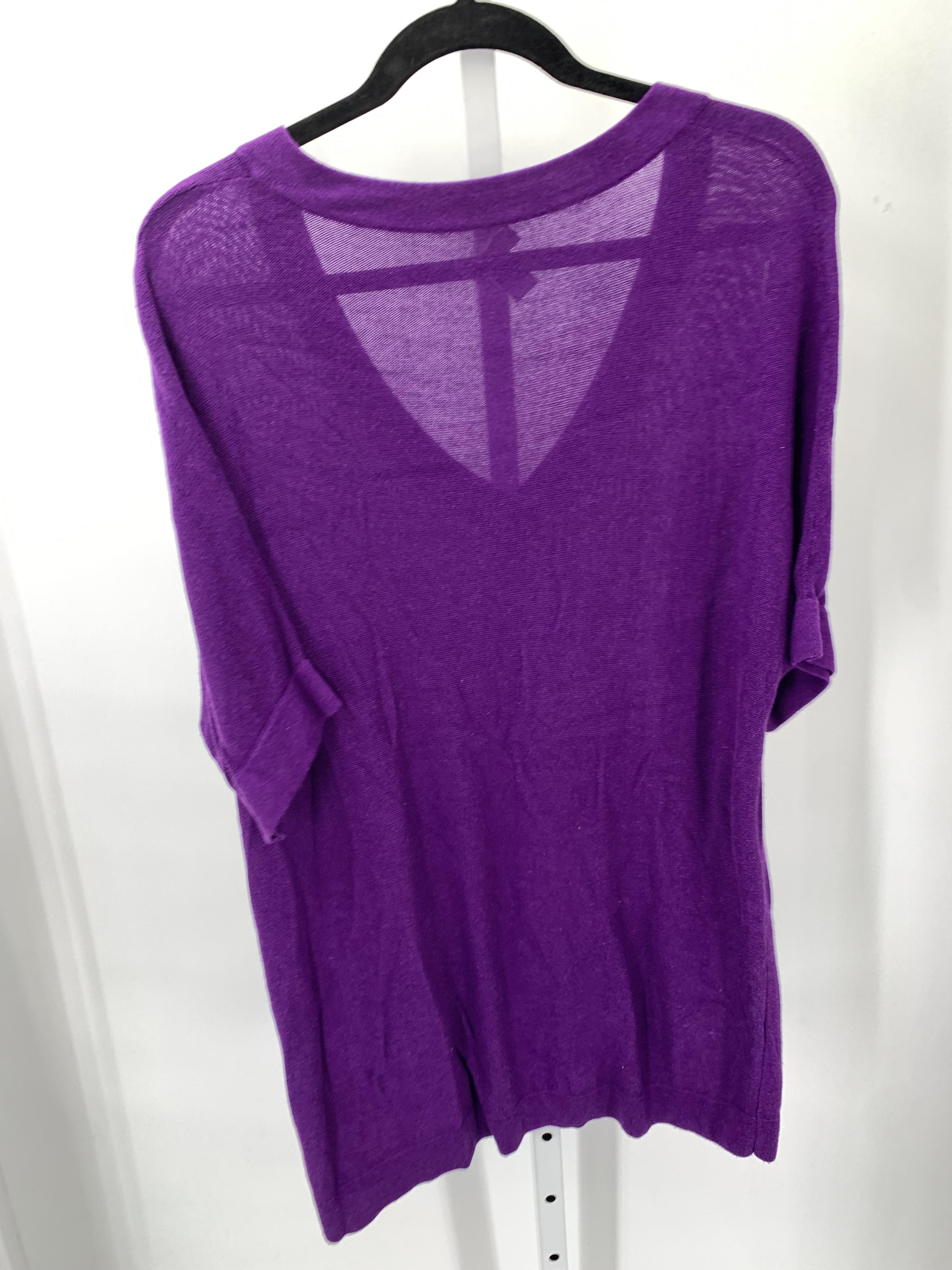 Chico's Size Medium Misses Short Slv Sweater