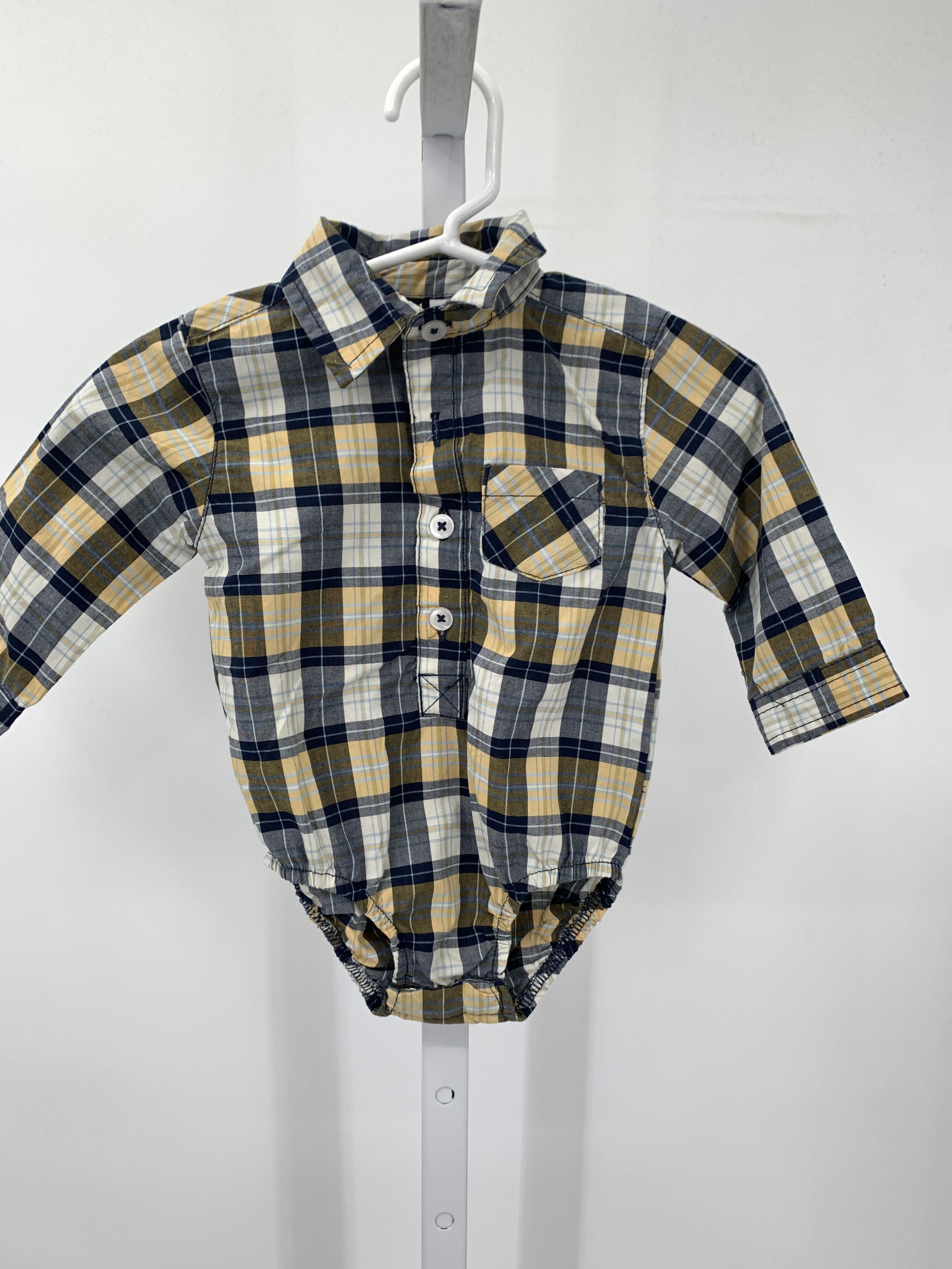 YELLOW PLAID BTNS