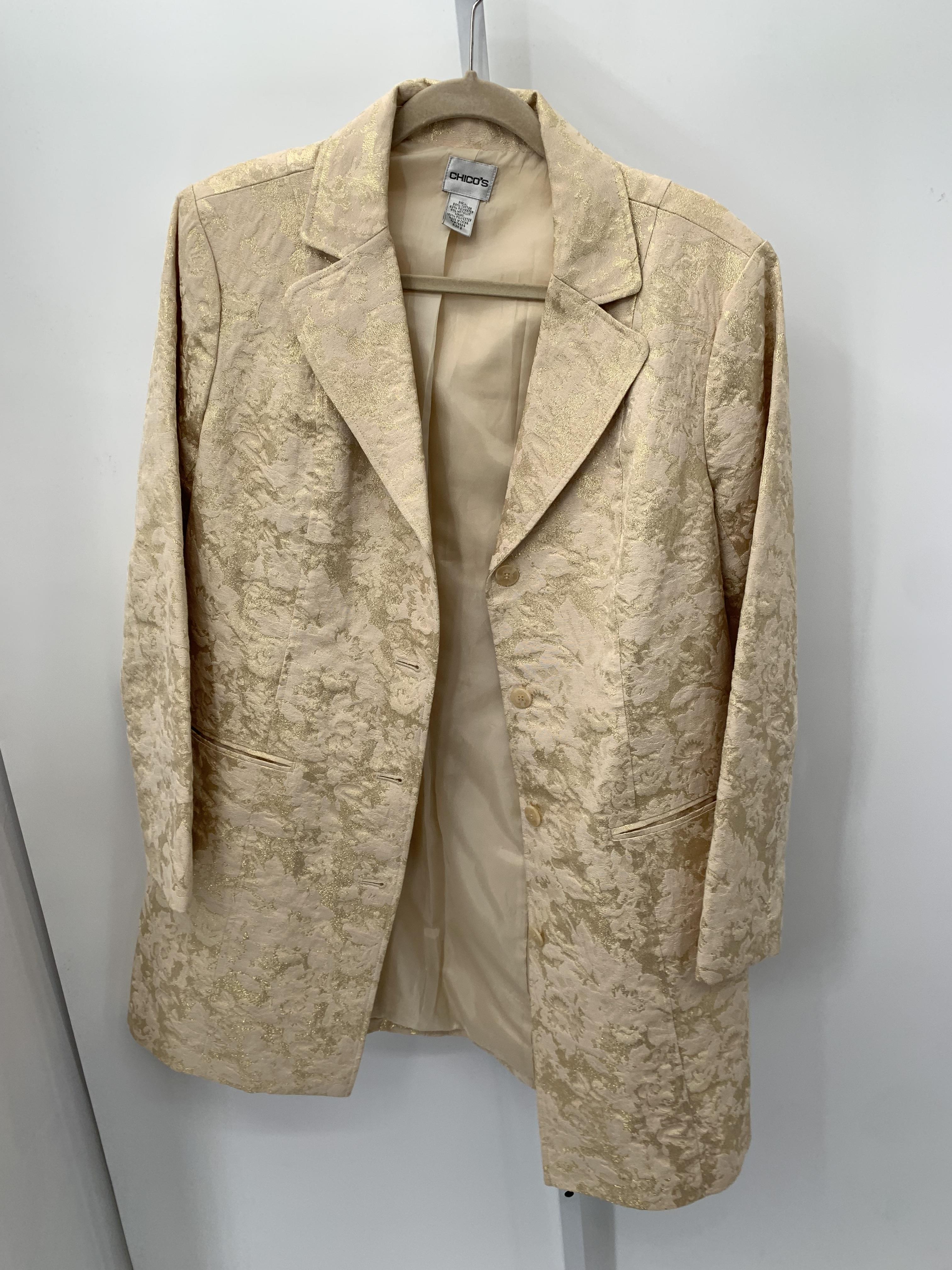 Chico's Size Medium Misses Blazer