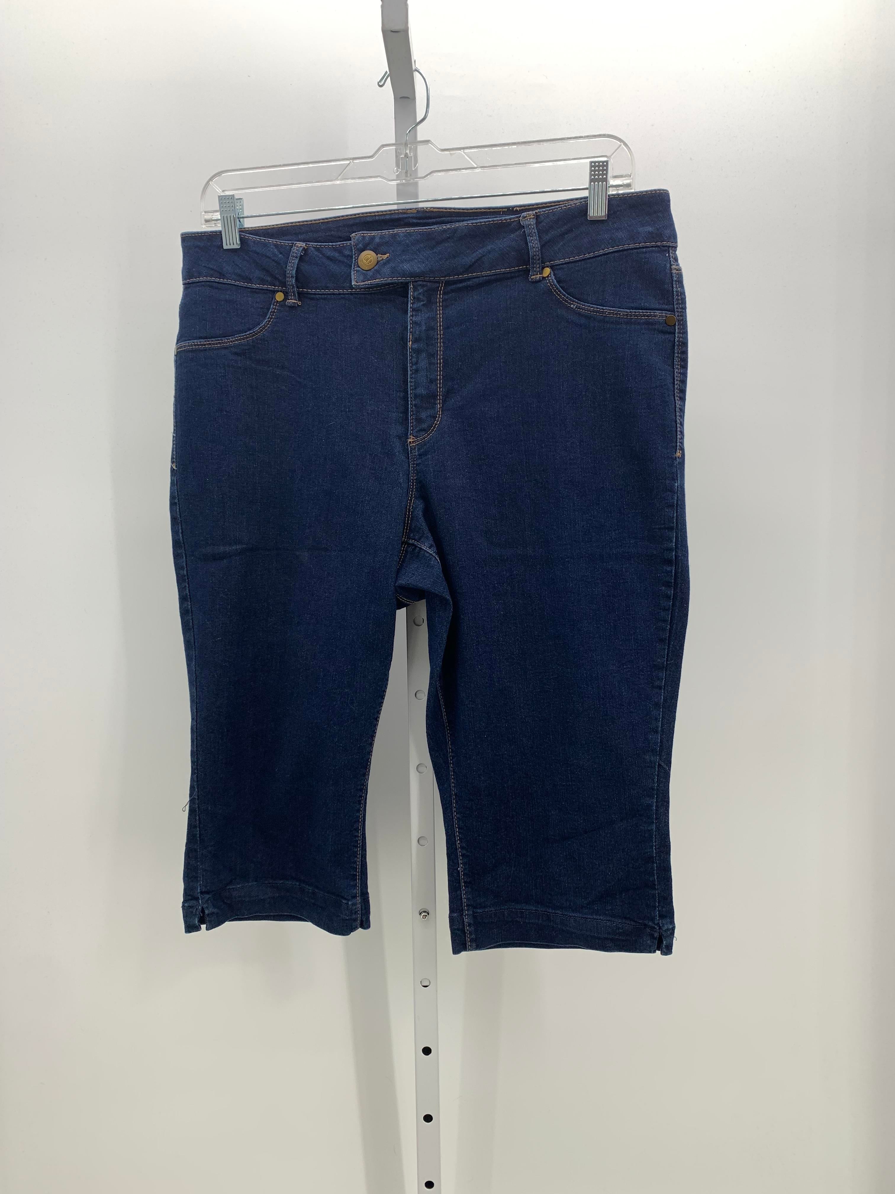 d. jeans Size 18 W Womens Capri Pants